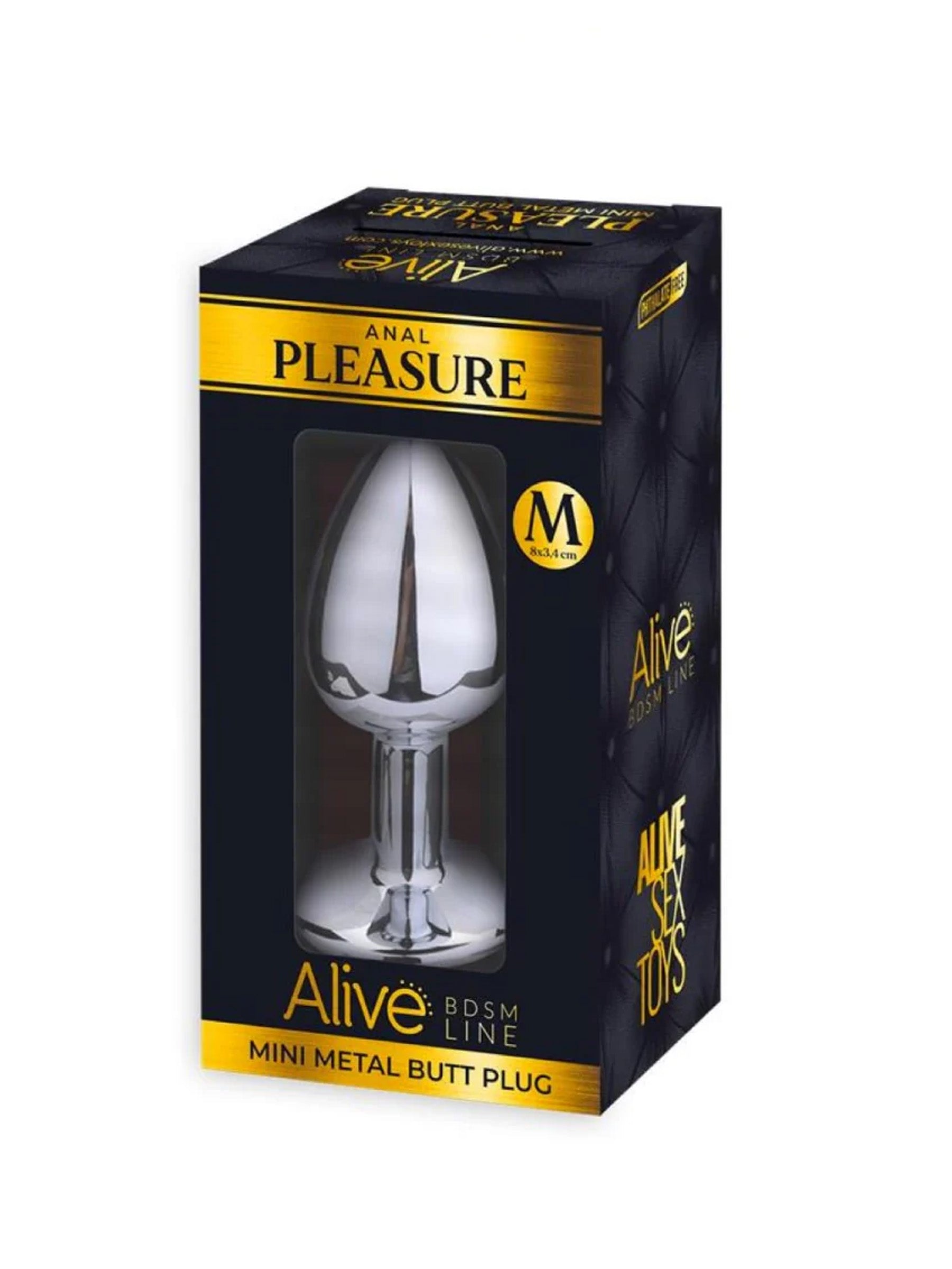 Adrien Lastic Metal Anal Plug M - Pink