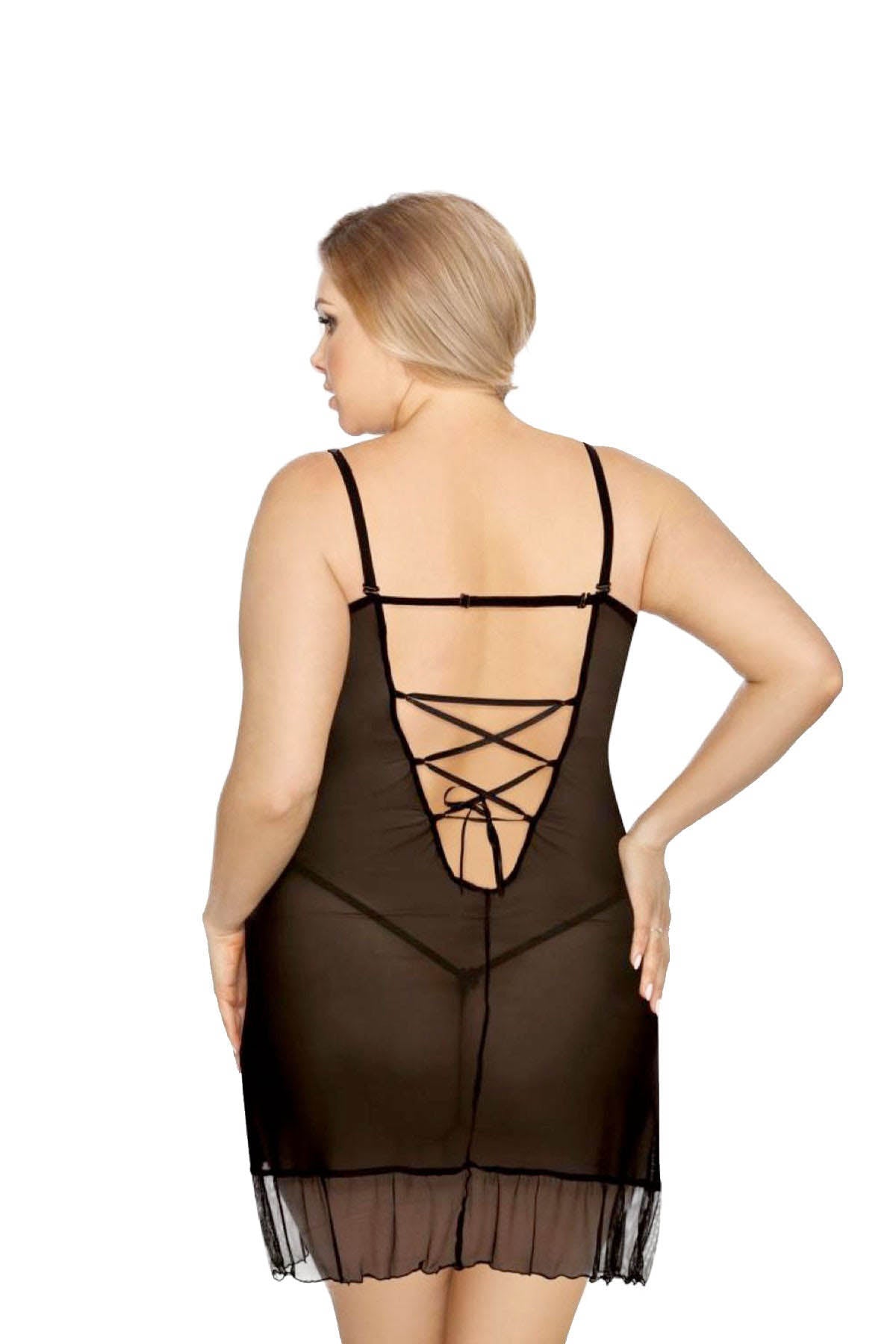 Anais Vela Chemise Lingerie Set - Plus Size