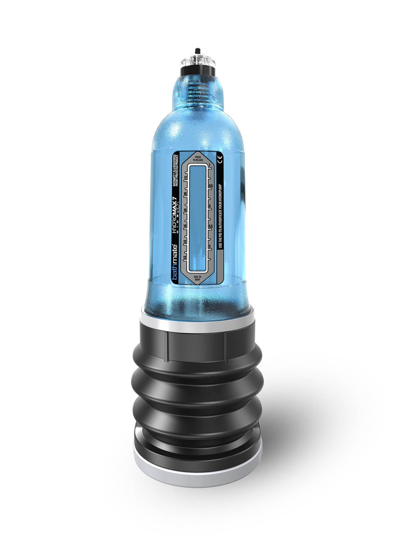 Hydromax7 Wide Boy Penis Pump by Bathmate Blue