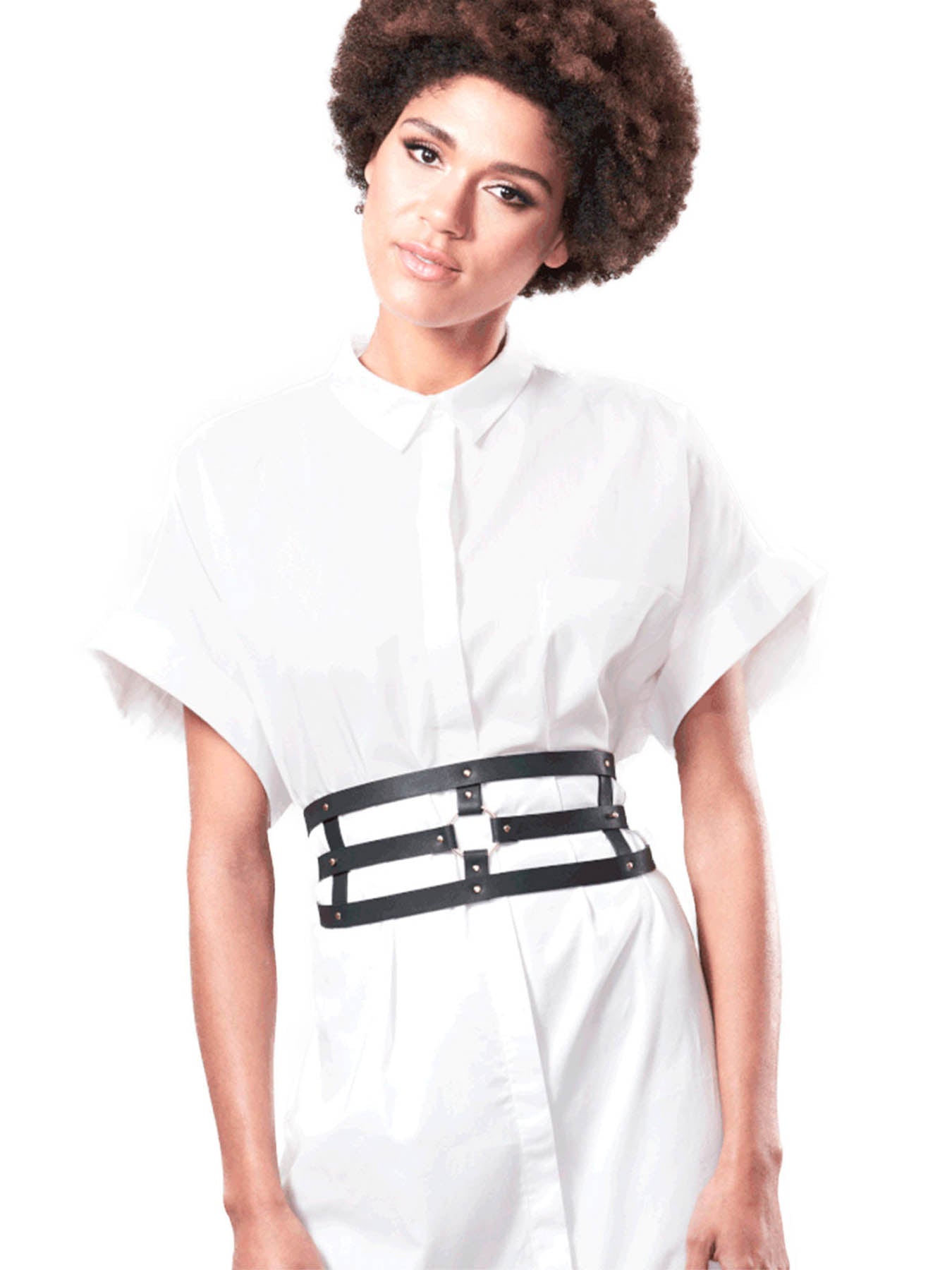 Bijoux Indiscrets Wide Belt & Cuff Restraints