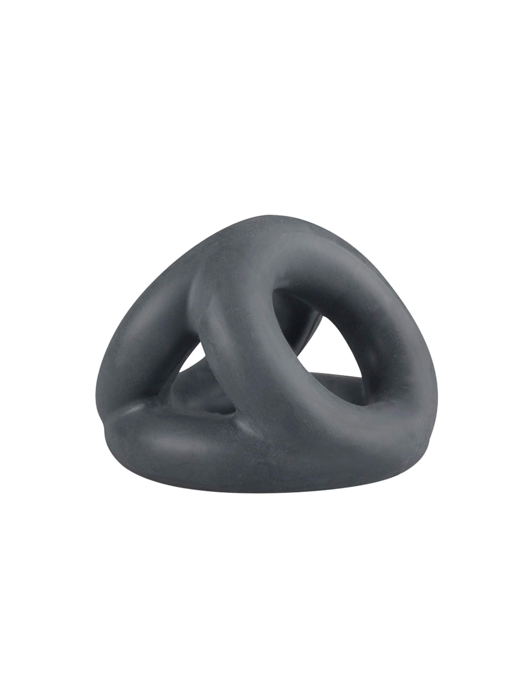 Boners Open Cock Sling Triple Cock Ring - Grey