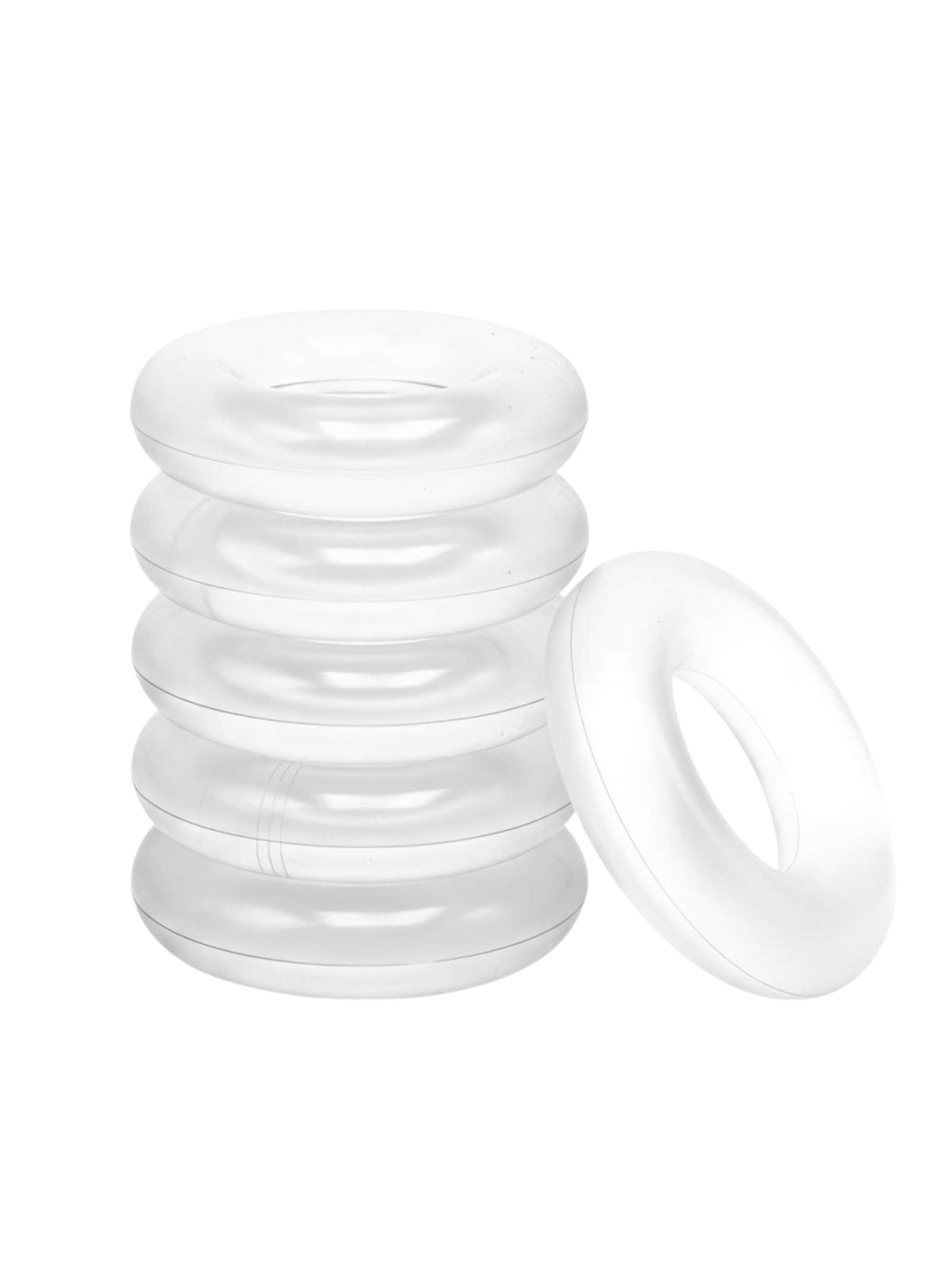 Boners Ring Master Ball Stretcher Set 6 pcs - Clear