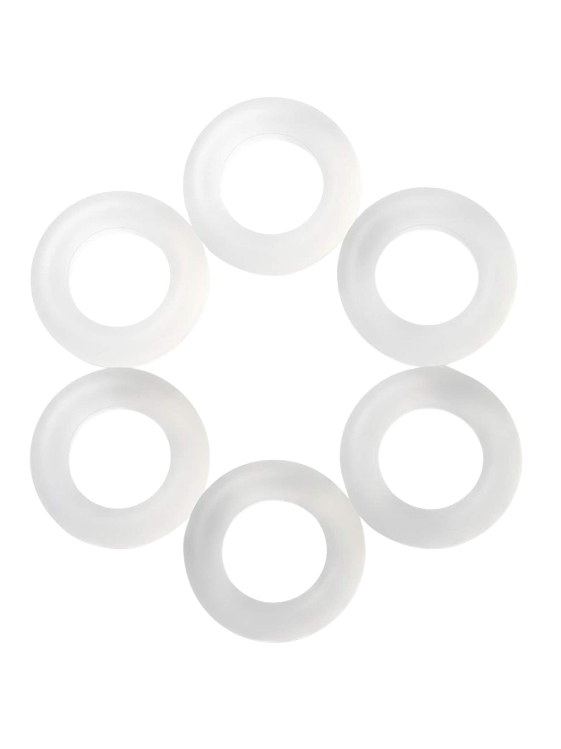 Boners Ring Master Ball Stretcher Set 6 pcs - Clear