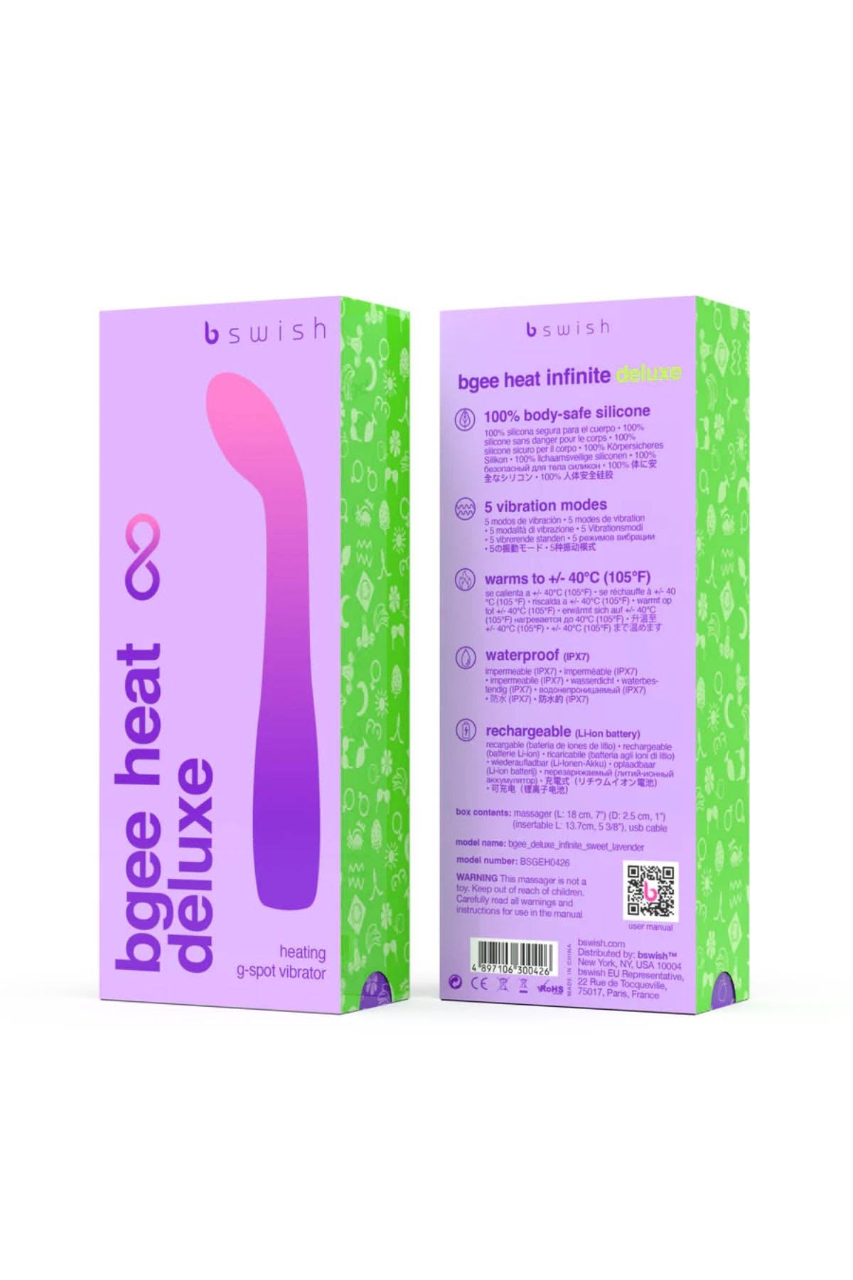 Bswish Bgee Heat Infinite Deluxe G-Spot Vibrator