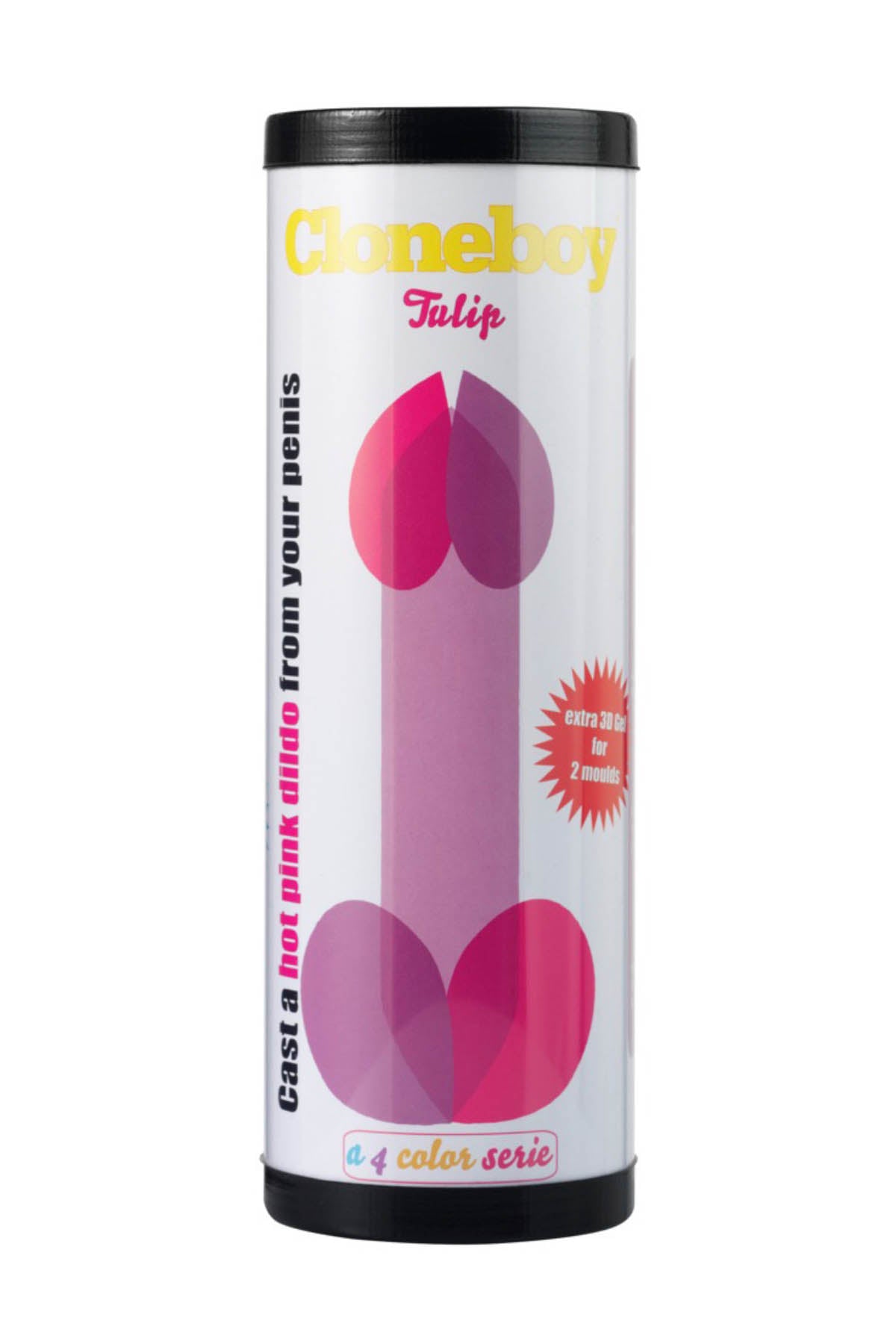Cloneboy Tulip Hot Dildo Kit - Pink