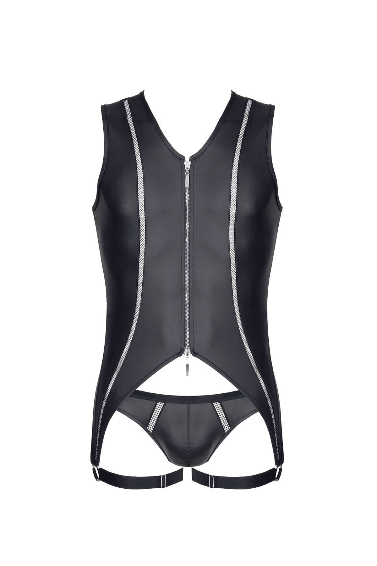 CRD Fetish Body Vest with Jockstrap Briefs