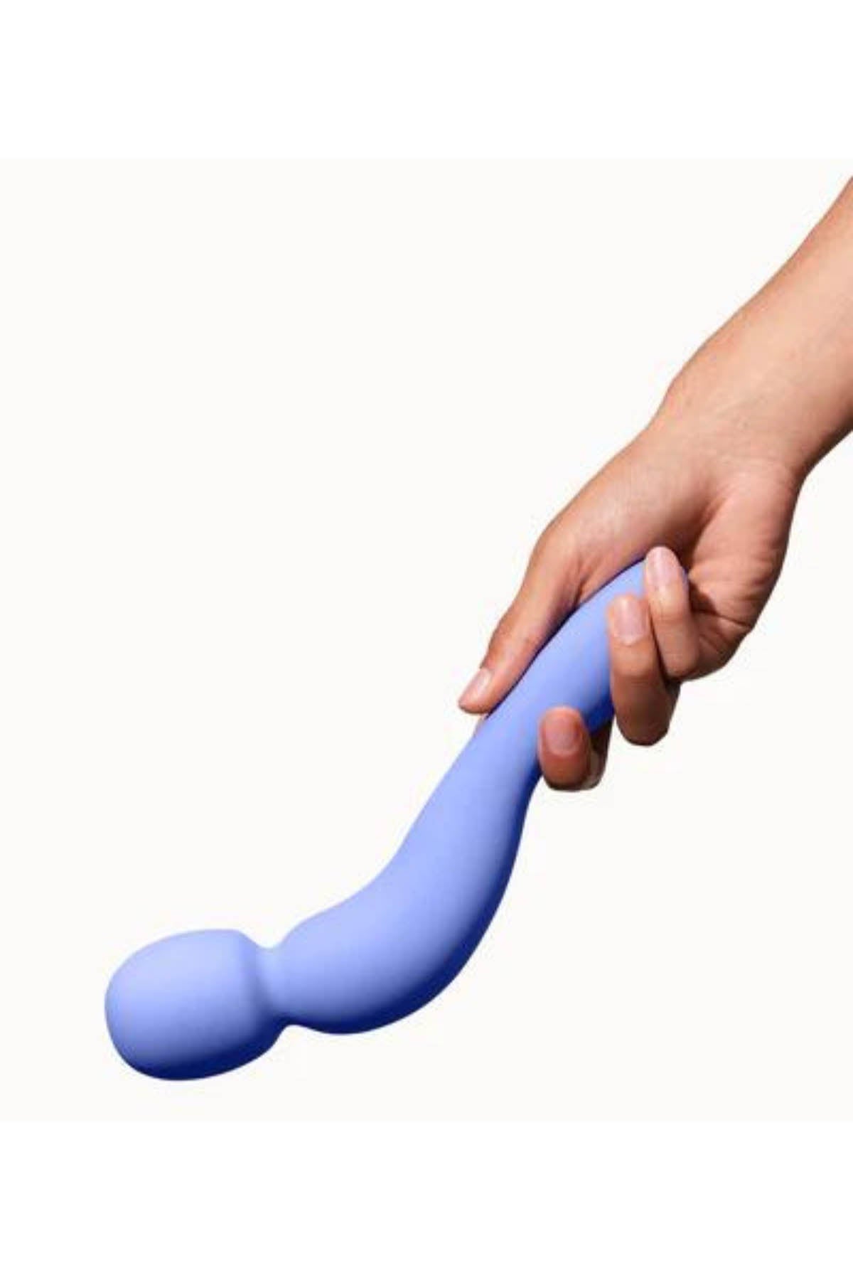 Dame Com Wand Massager Periwinkle Hand