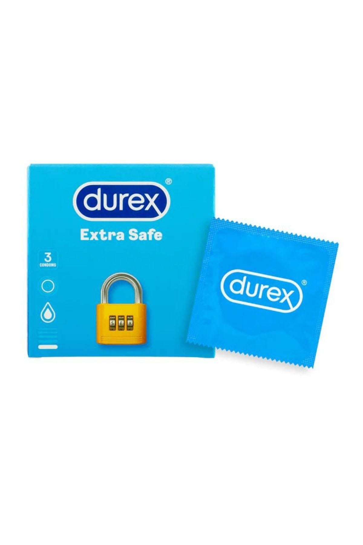 Durex Extra Safe Condoms - 3 Pack