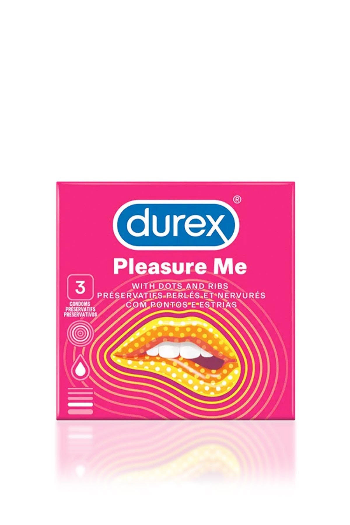 Durex Pleasure Me Condoms - 3 Pack