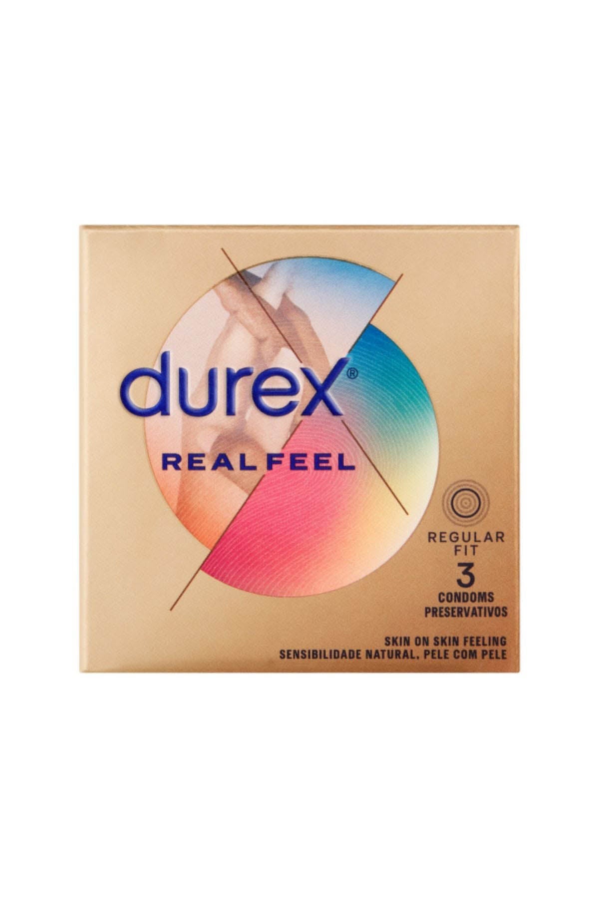 Durex Real Feel Condoms - 3 Pack