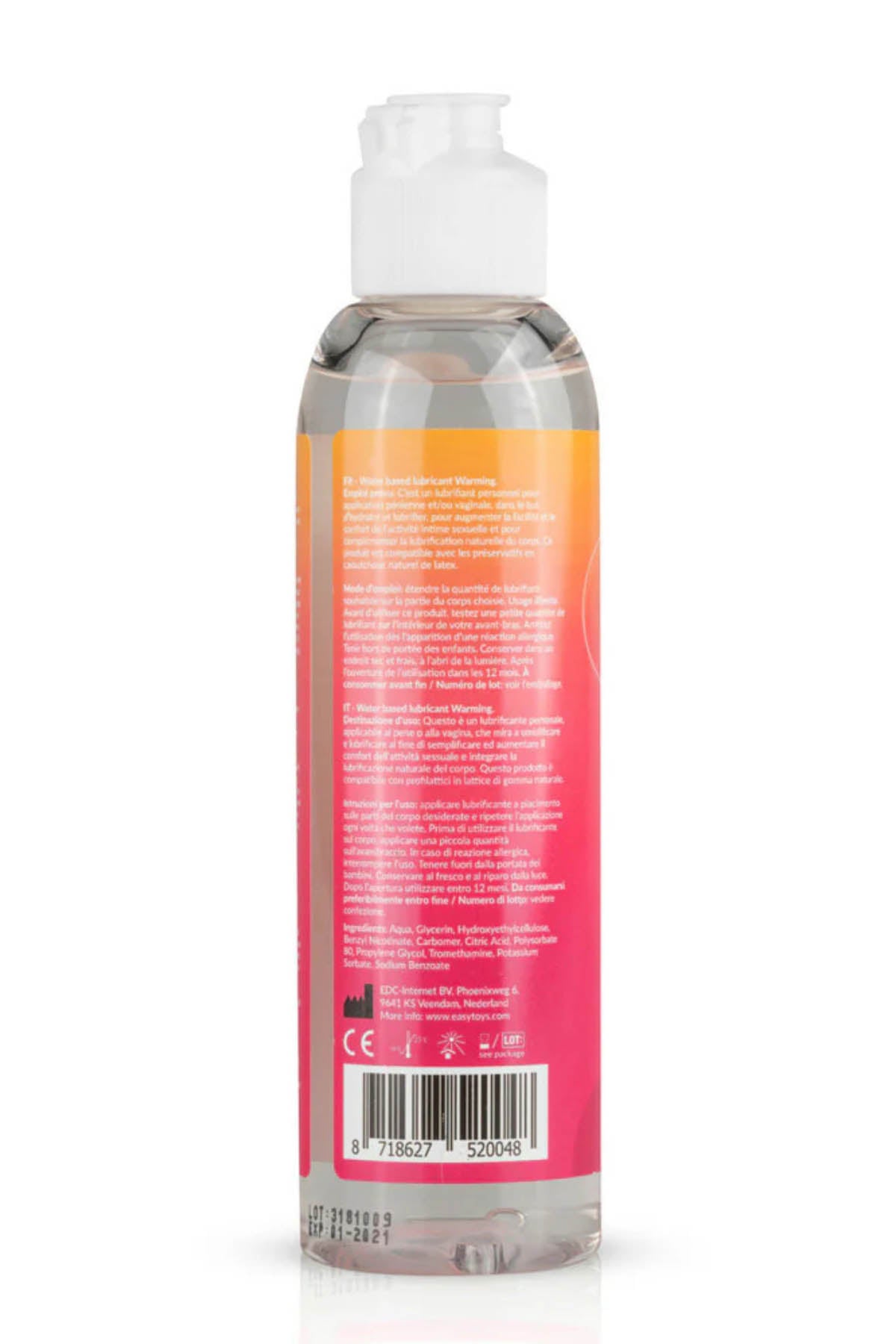 EasyToys EasyGlide Warming Lubricant - 150ml