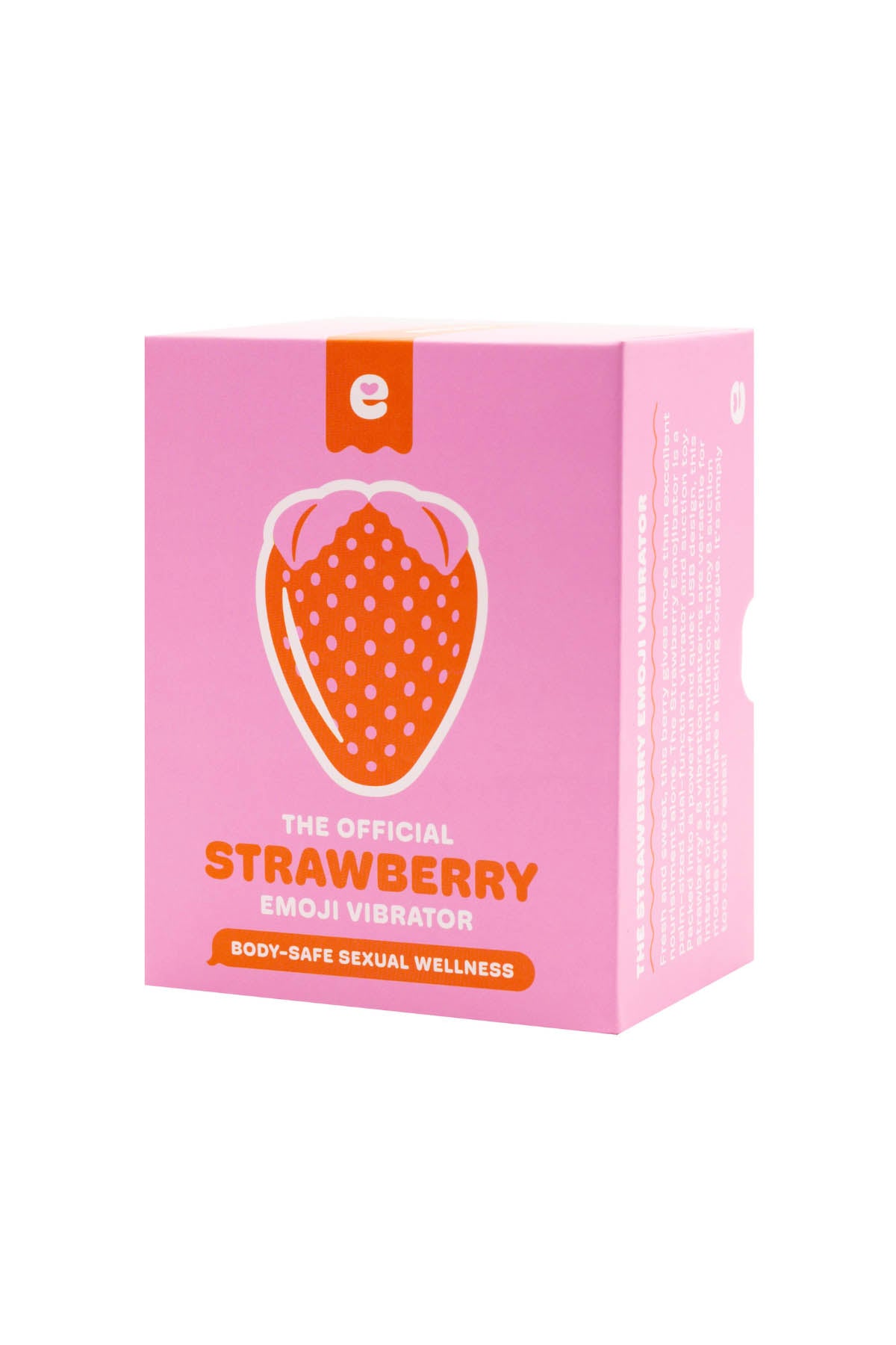 Emojibator Strawberry - Air Clitoral Stimulator