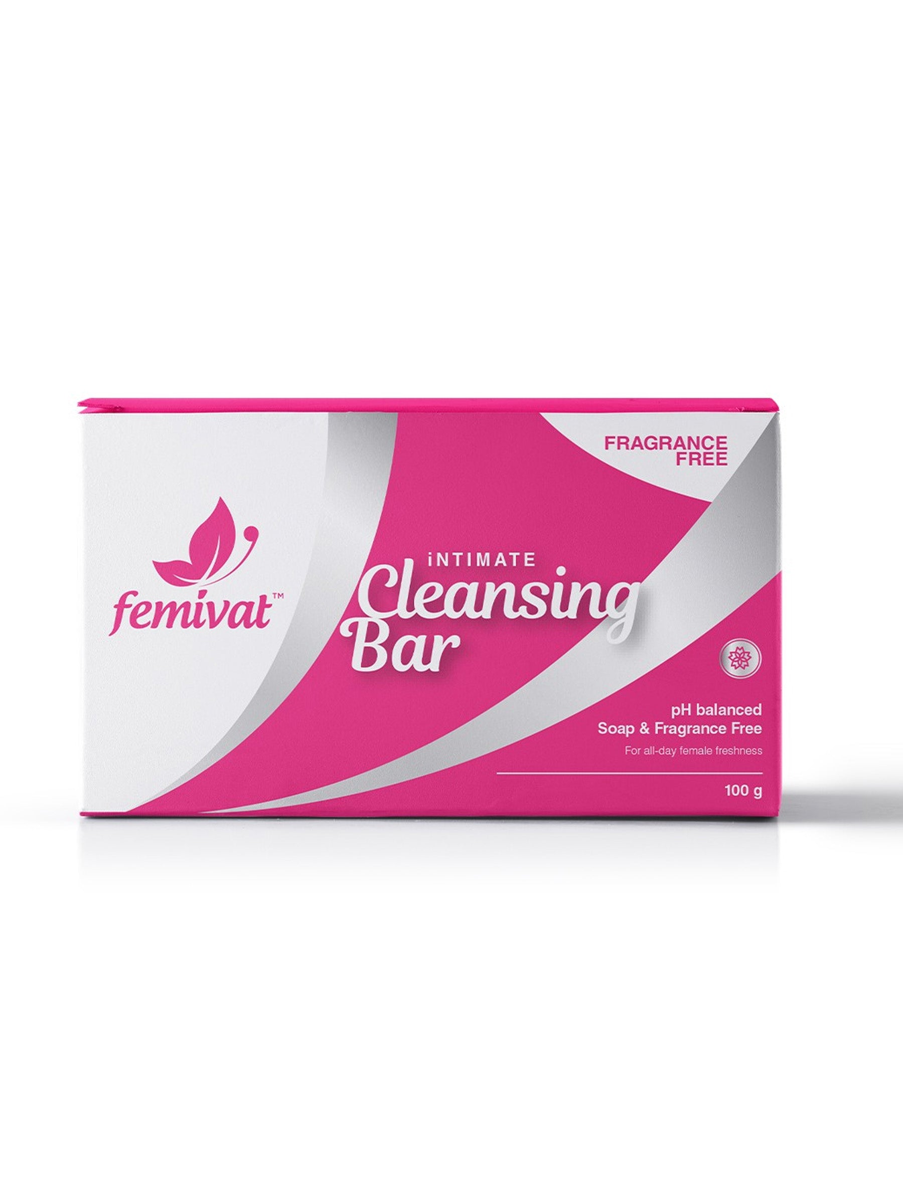 Femivat Cleansing Bar Fragrance Free 100g