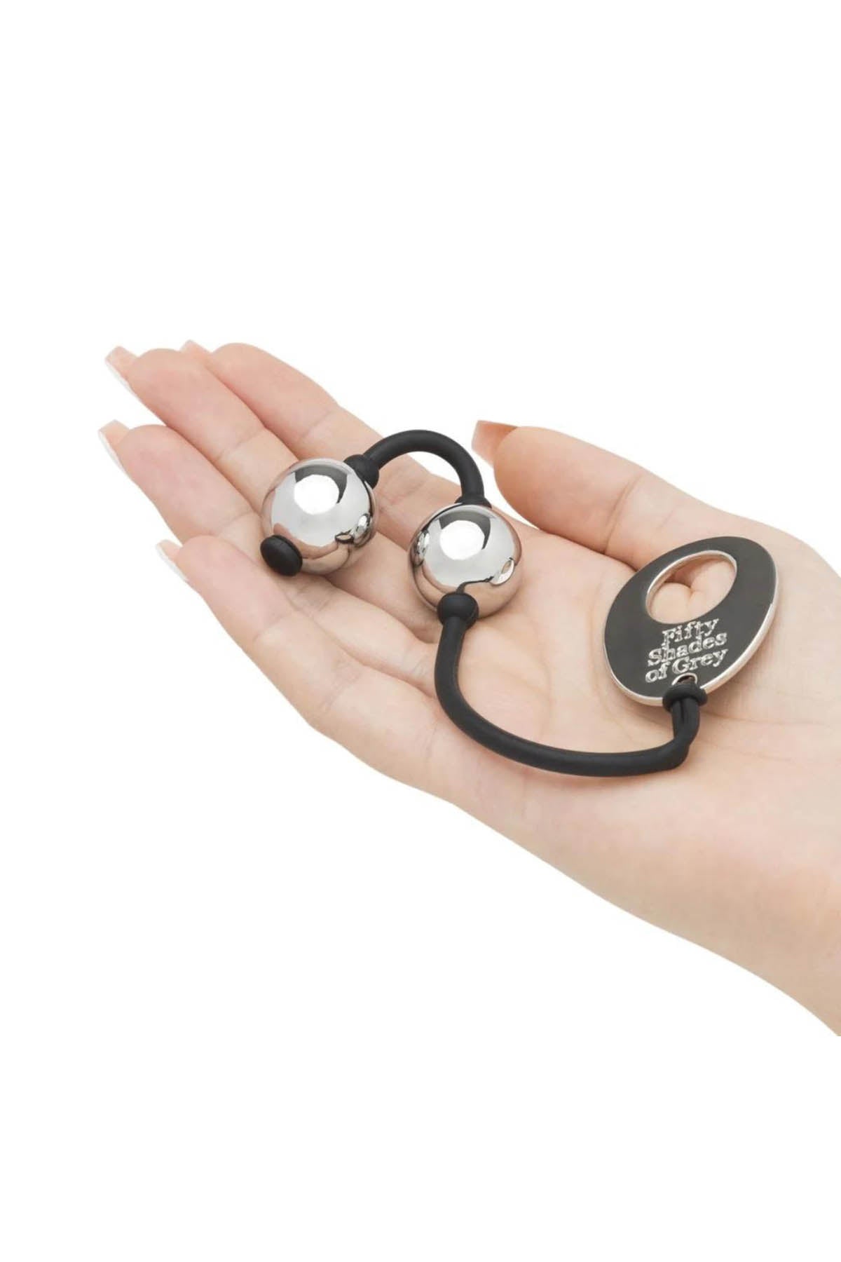 Fifty Shades Inner Goddess Silver Pleasure Balls Kegel Balls