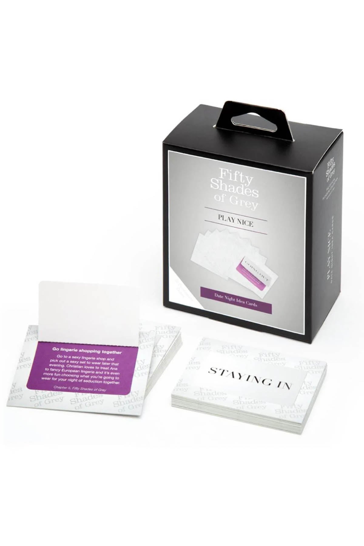 Fifty Shades Play Nice Date-Night Game Couples Sex Game