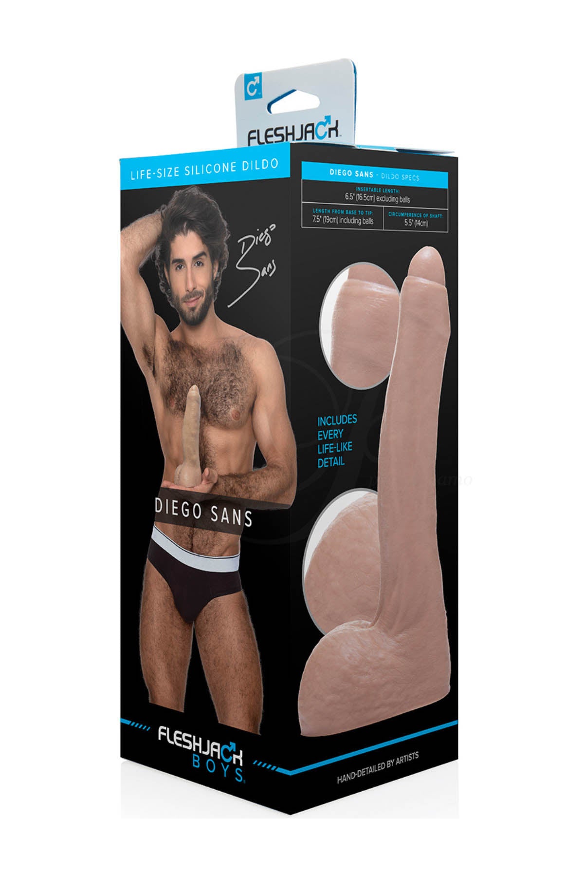 Fleshlight Fleshjack Diego Sans Dildo - Realistic Dildo