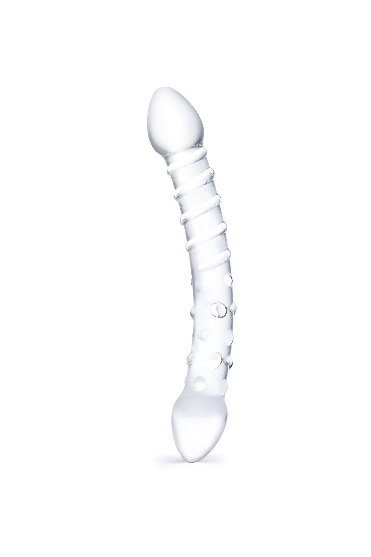 Glass Double Trouble - Glass Dildo