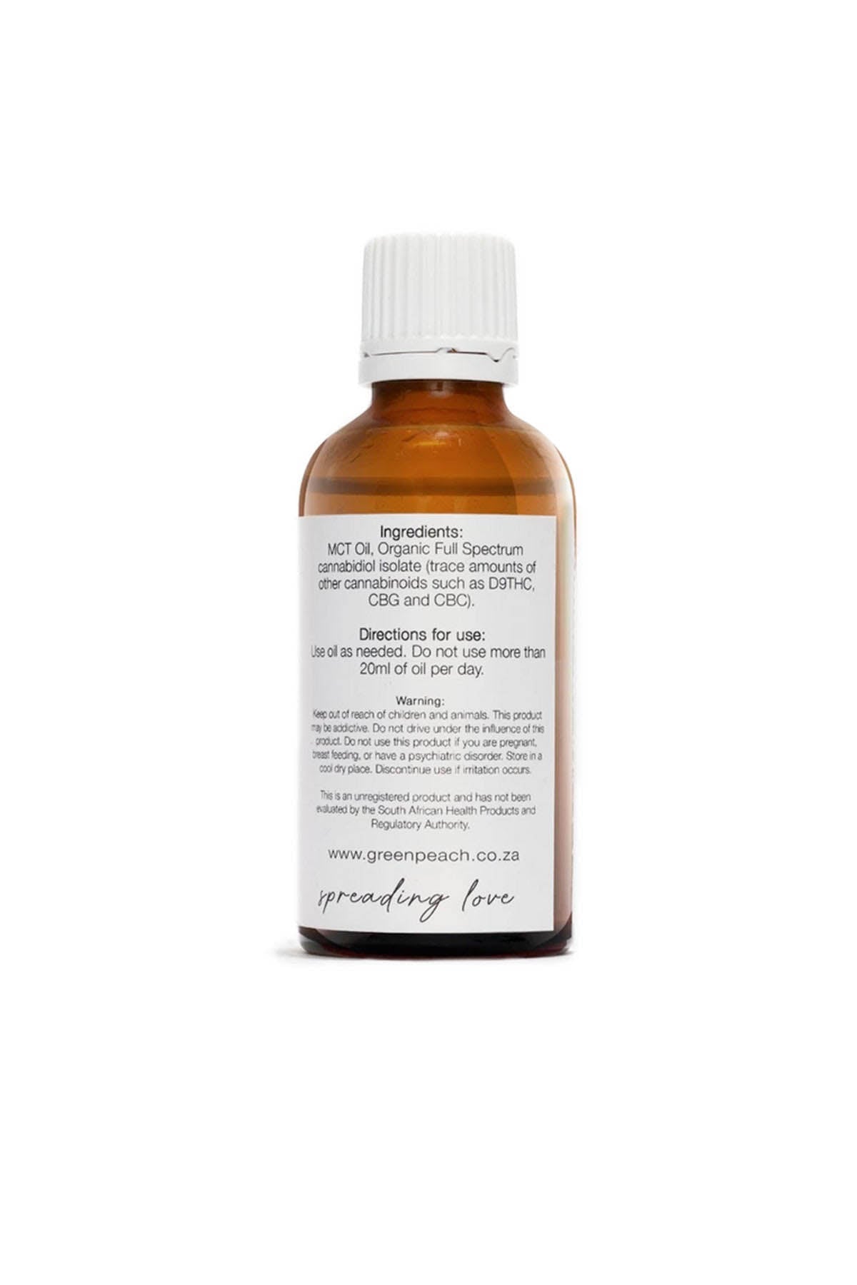 Green Peach Everything Essensual CBD Oil - 50ml