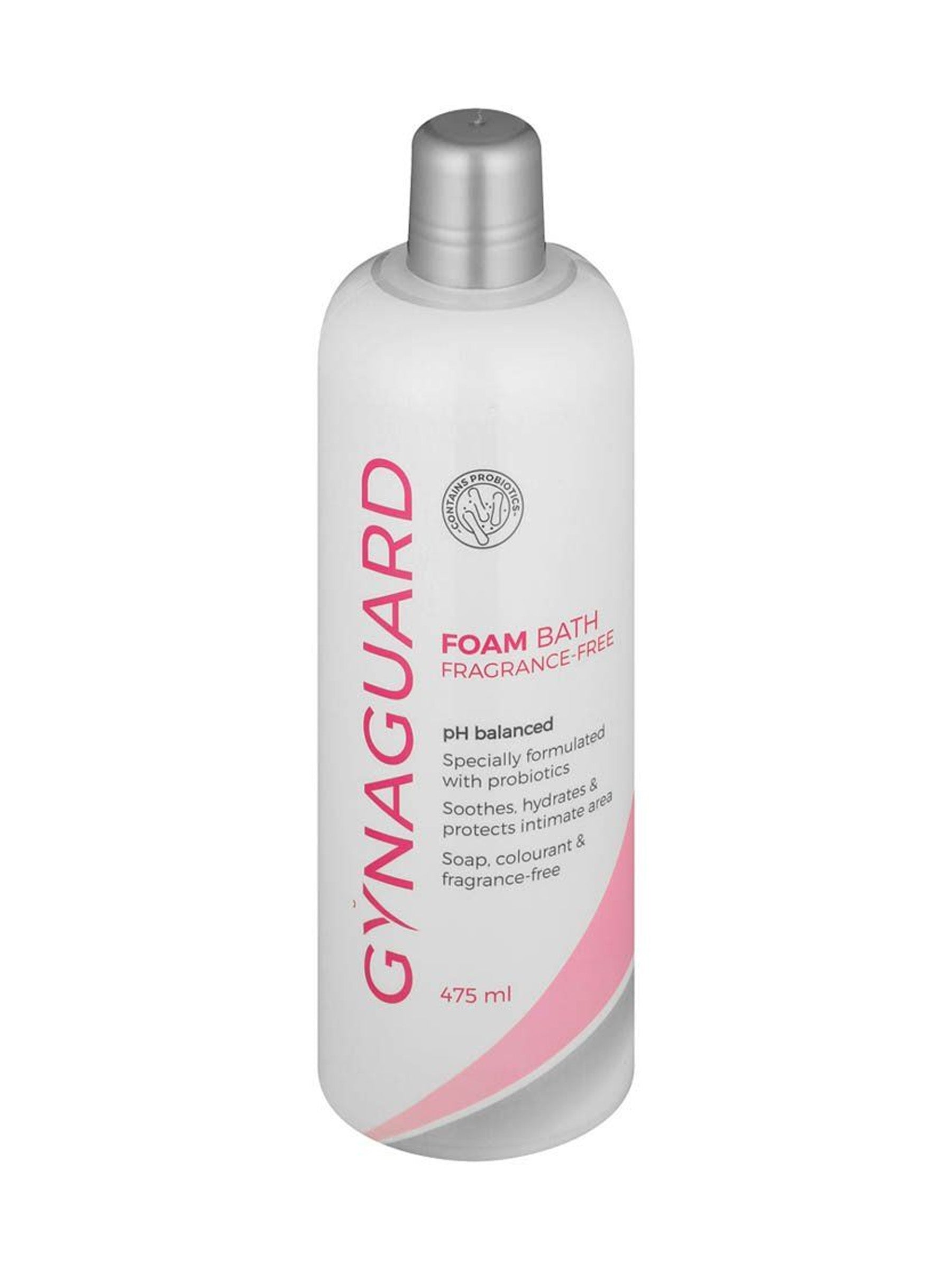 Gynaguard Ph Balanced Foam Bath Fragrance & Colour Free 475ml
