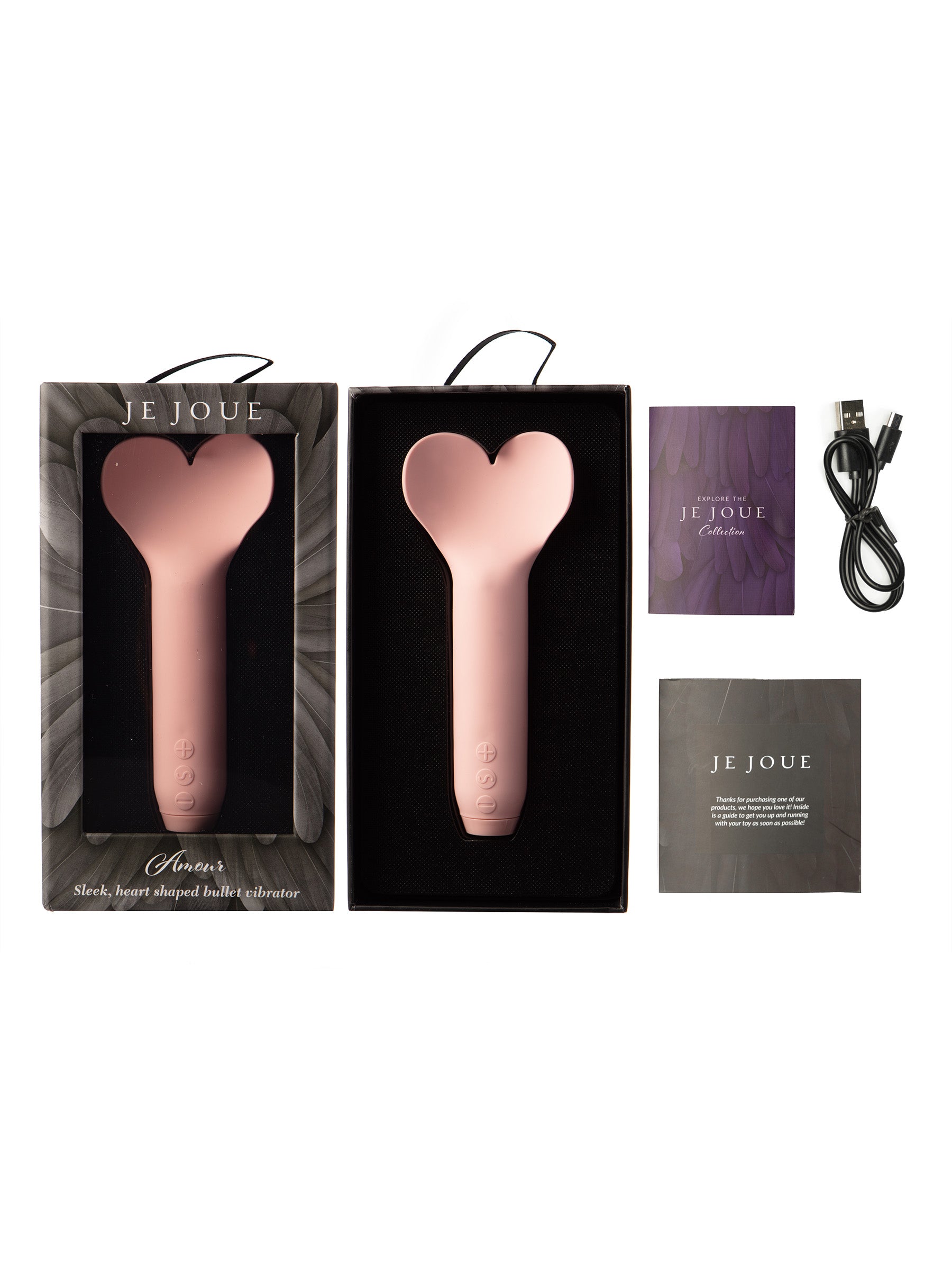 je-joue amour bullet vibrator light pink