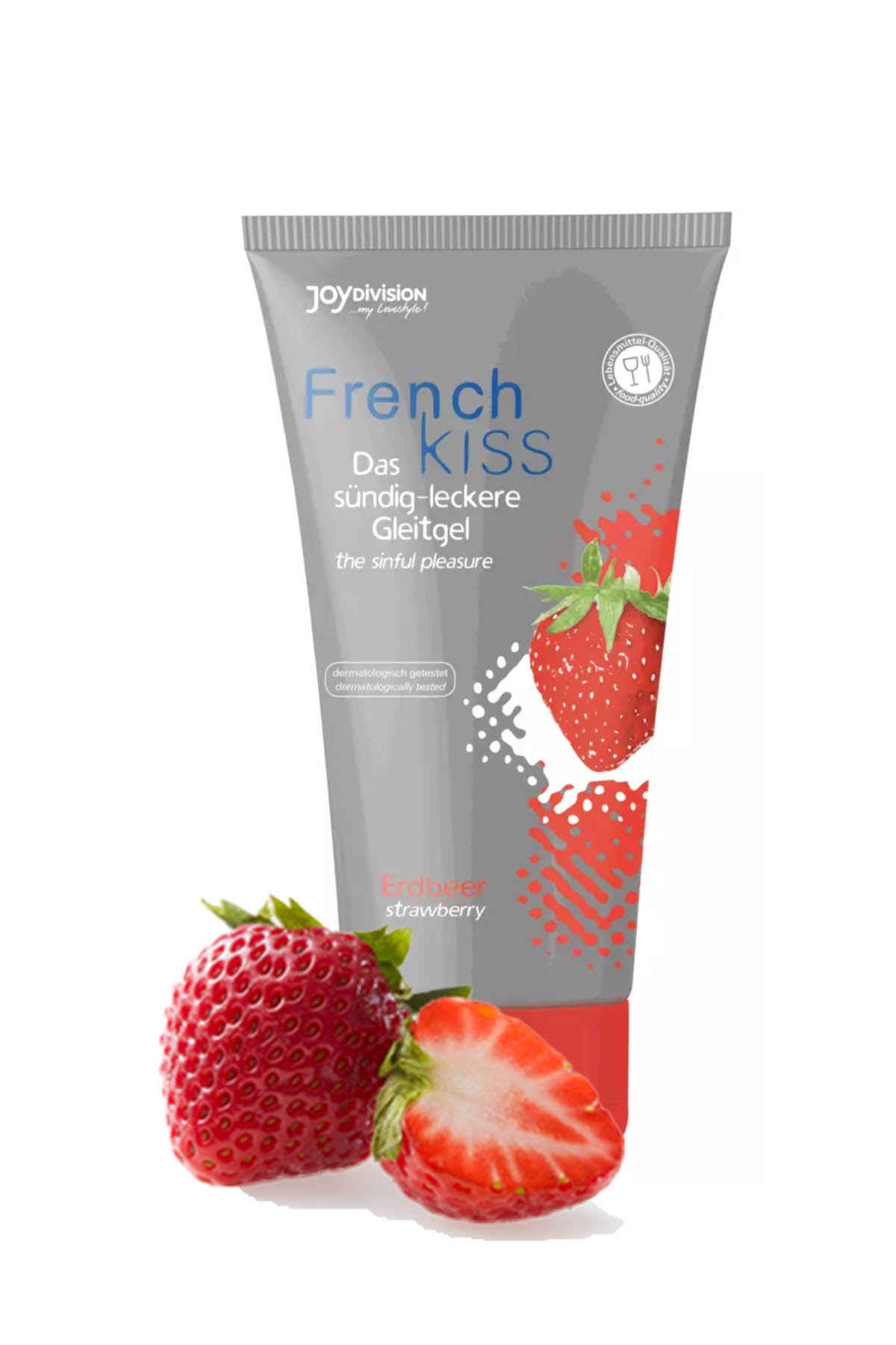Joydivision Frenchkiss Strawberry Water-Based Lubricant - 75ml