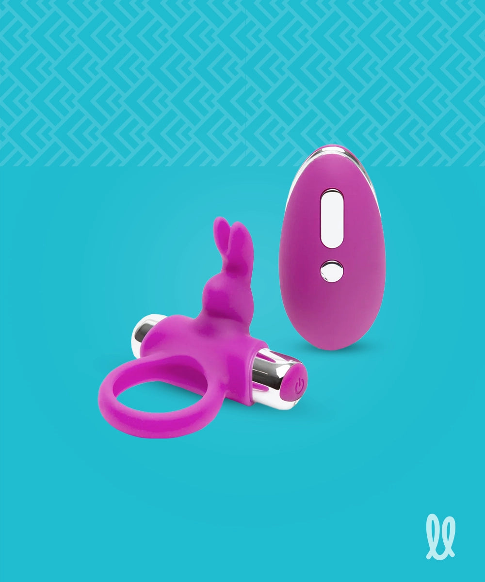 couples remote control vibrating rabbit cock ring