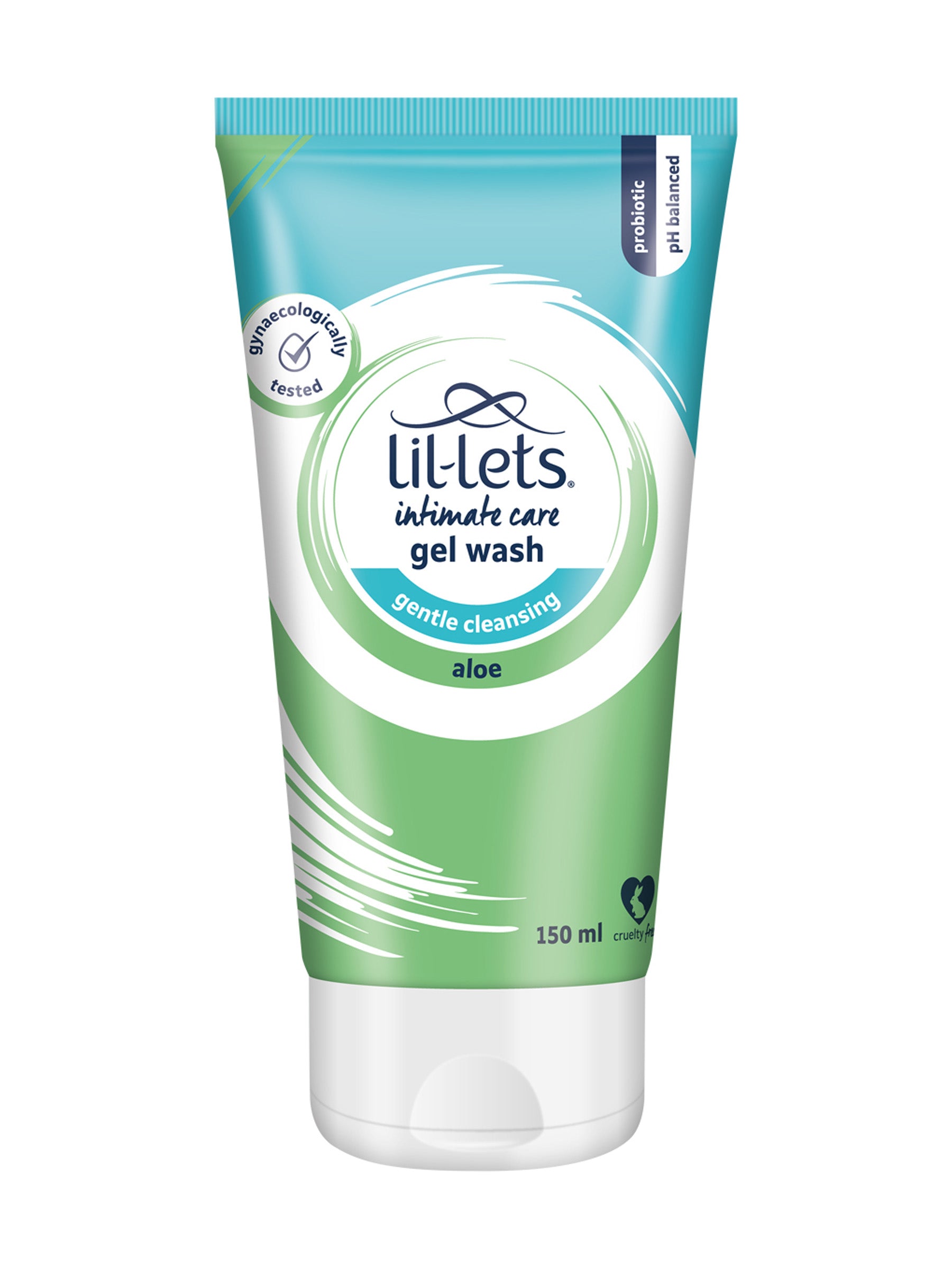 Lil-lets Intimate Care Gel Wash 150ml Tube Gentle Cleansing Aloe