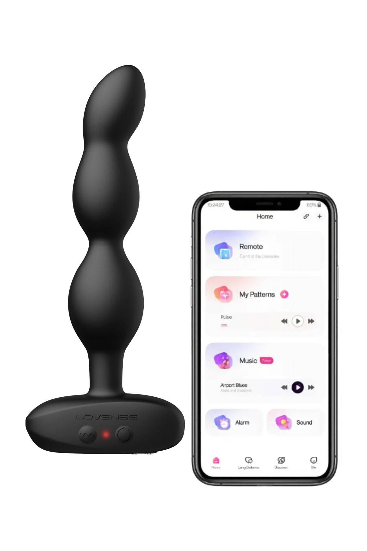 Lovense Ridge - Rotating Anal Beads