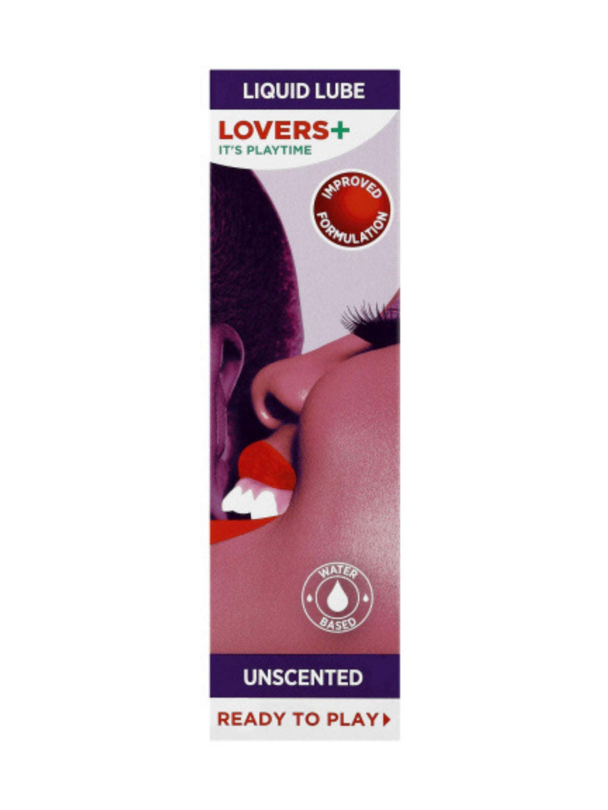 Lovers Plus Natural Liquid Lube - 100ml - Water-based