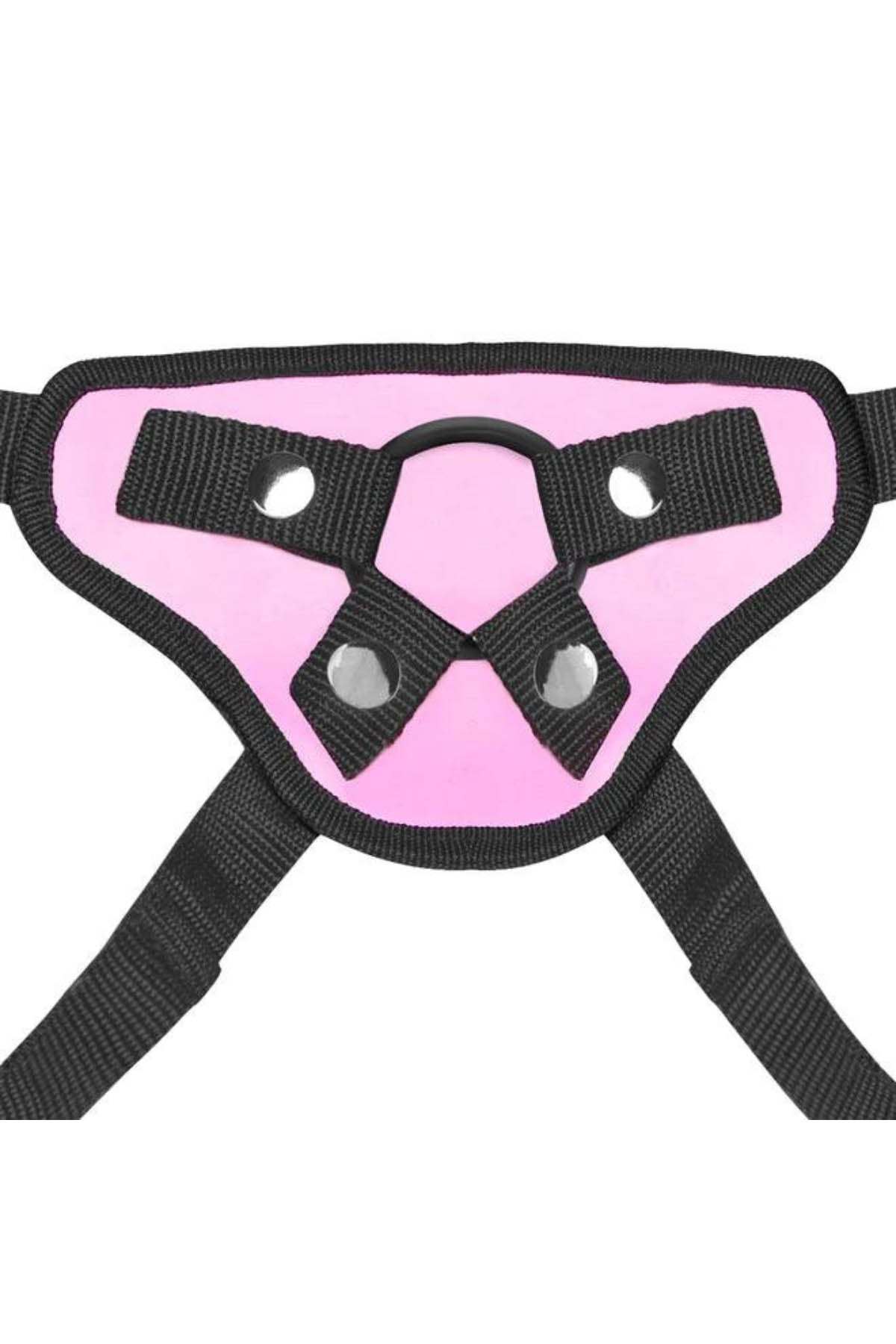 Lux Fetish Lux Pretty In Strap-On Harness - Pink