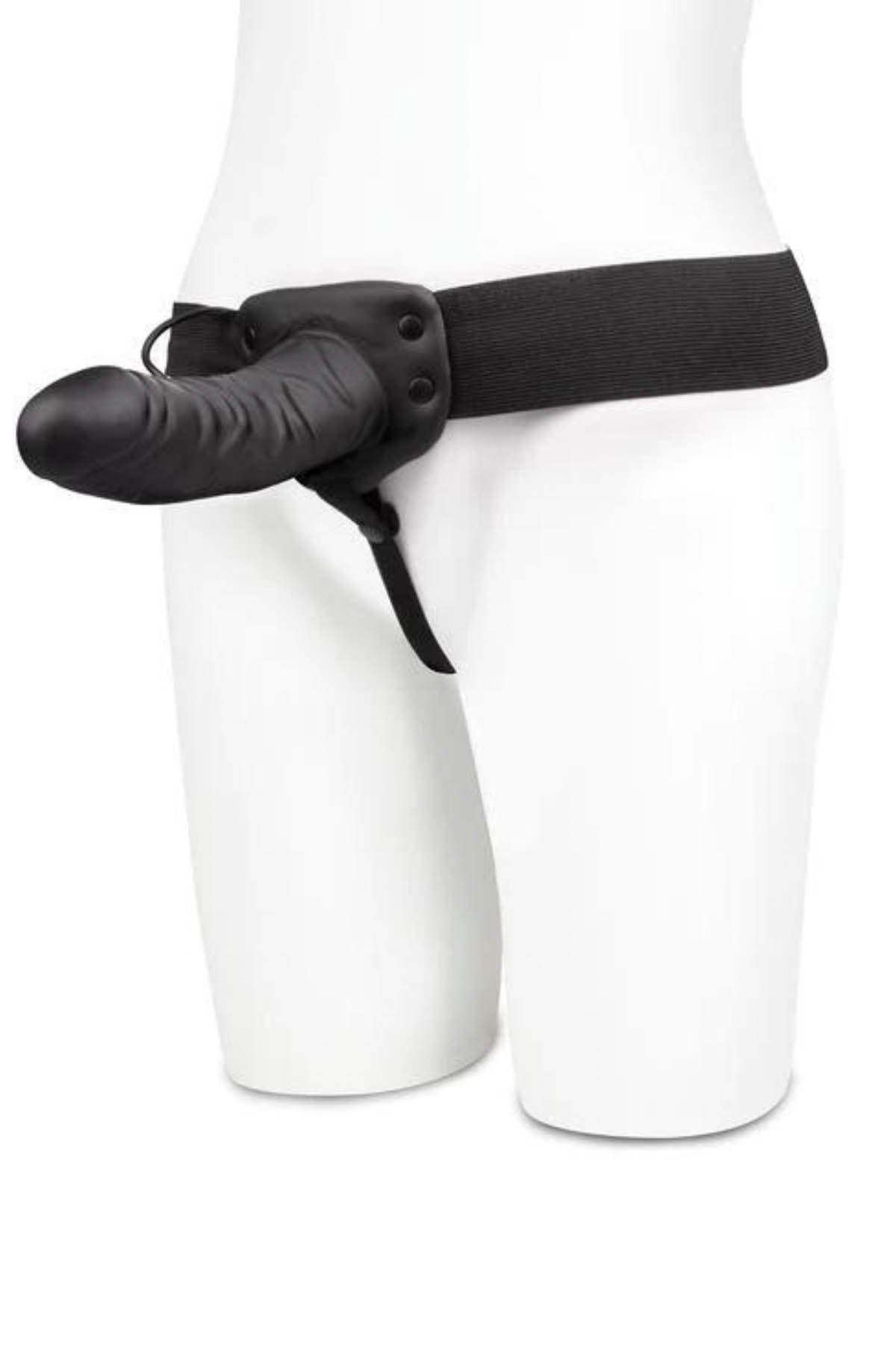 Lux Fetish Lux Unisex Vibrating Hollow Strap-On