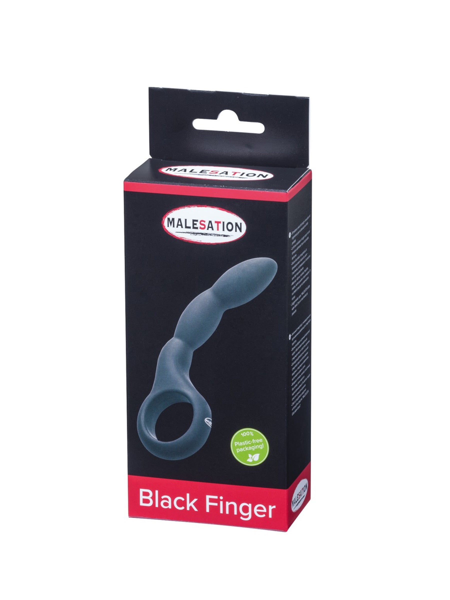 Malesation Black Finger Anal Probe