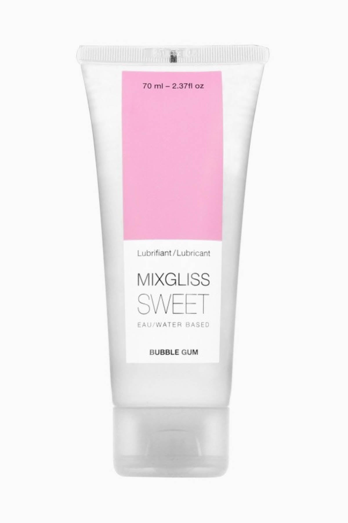 Mixgliss Sweet Bubble Gum - Water-Based Lubricant - 70ml