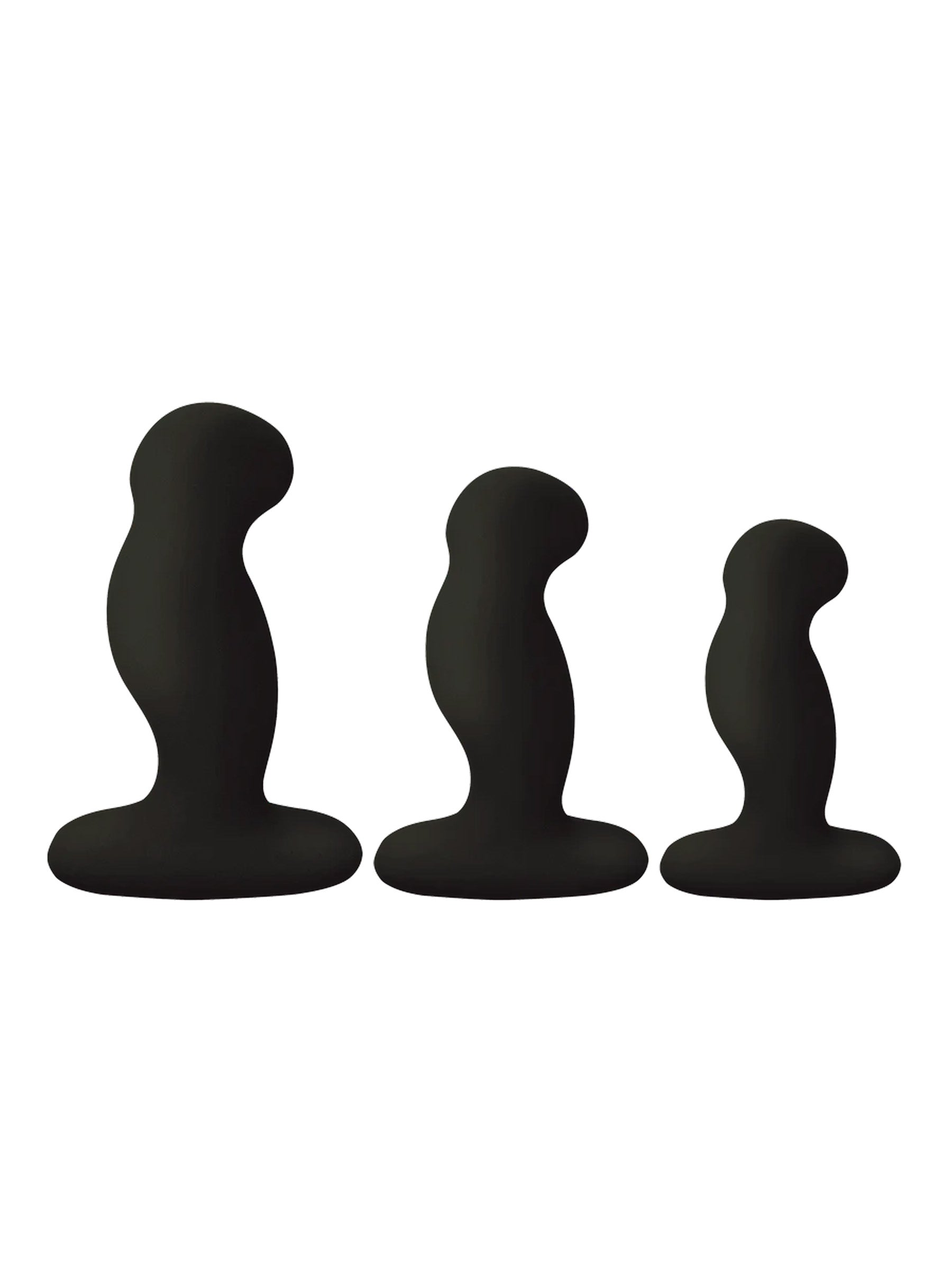 Nexus - Anal Starter Kit 3 Plugs - Black