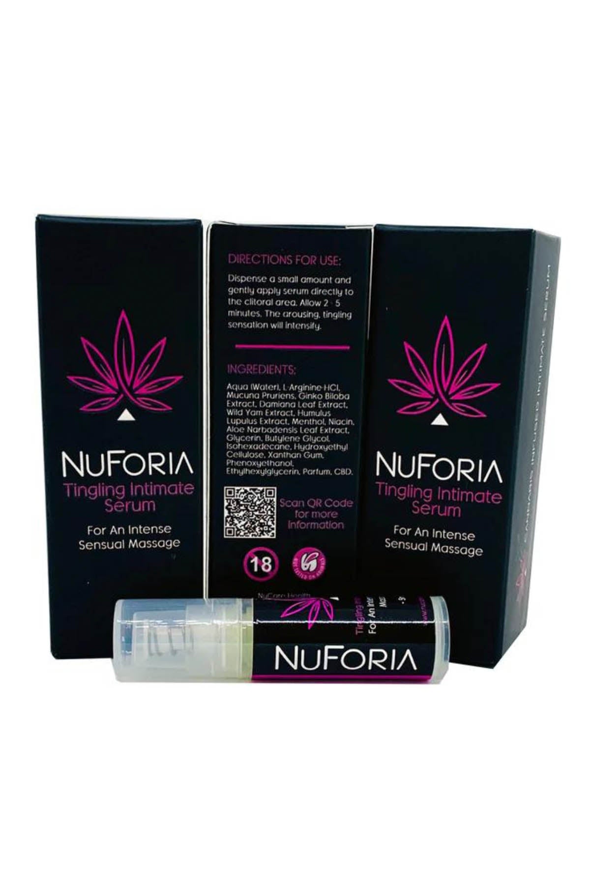 NuForia CBD Tingle Intimate Serum - 5ml
