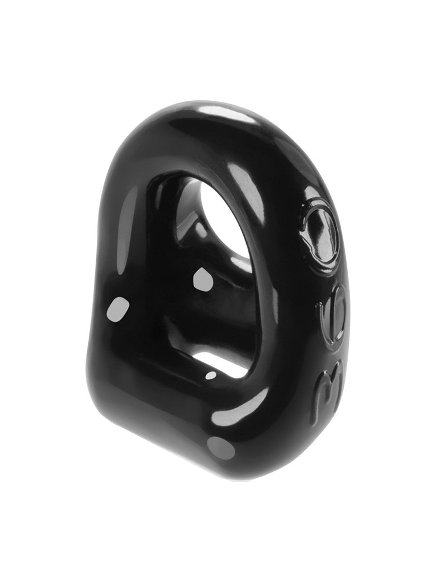 oxballs 360 ring black 2-way cockring and ballsling