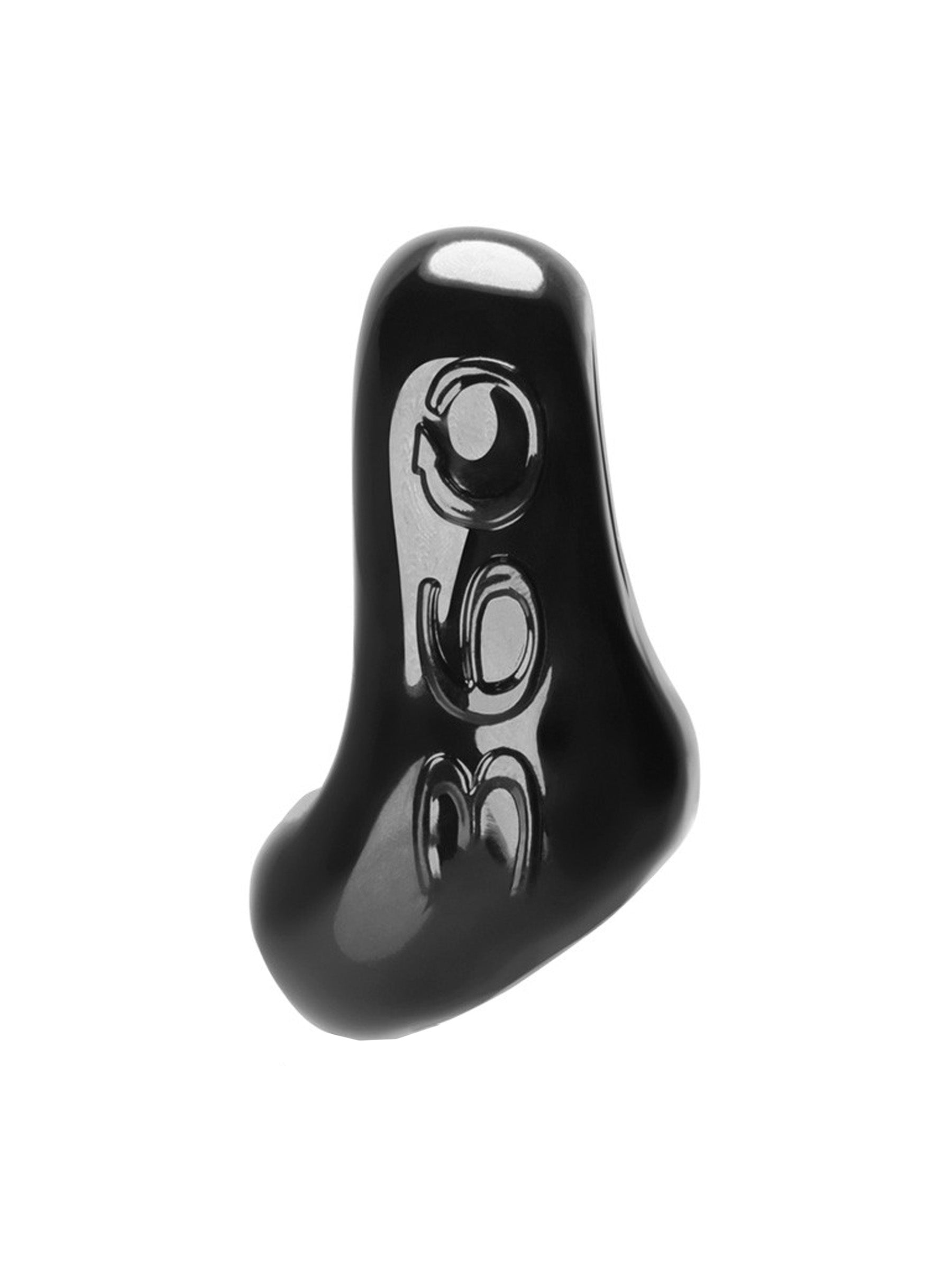 oxballs 360 ring black 2-way cockring and ballsling