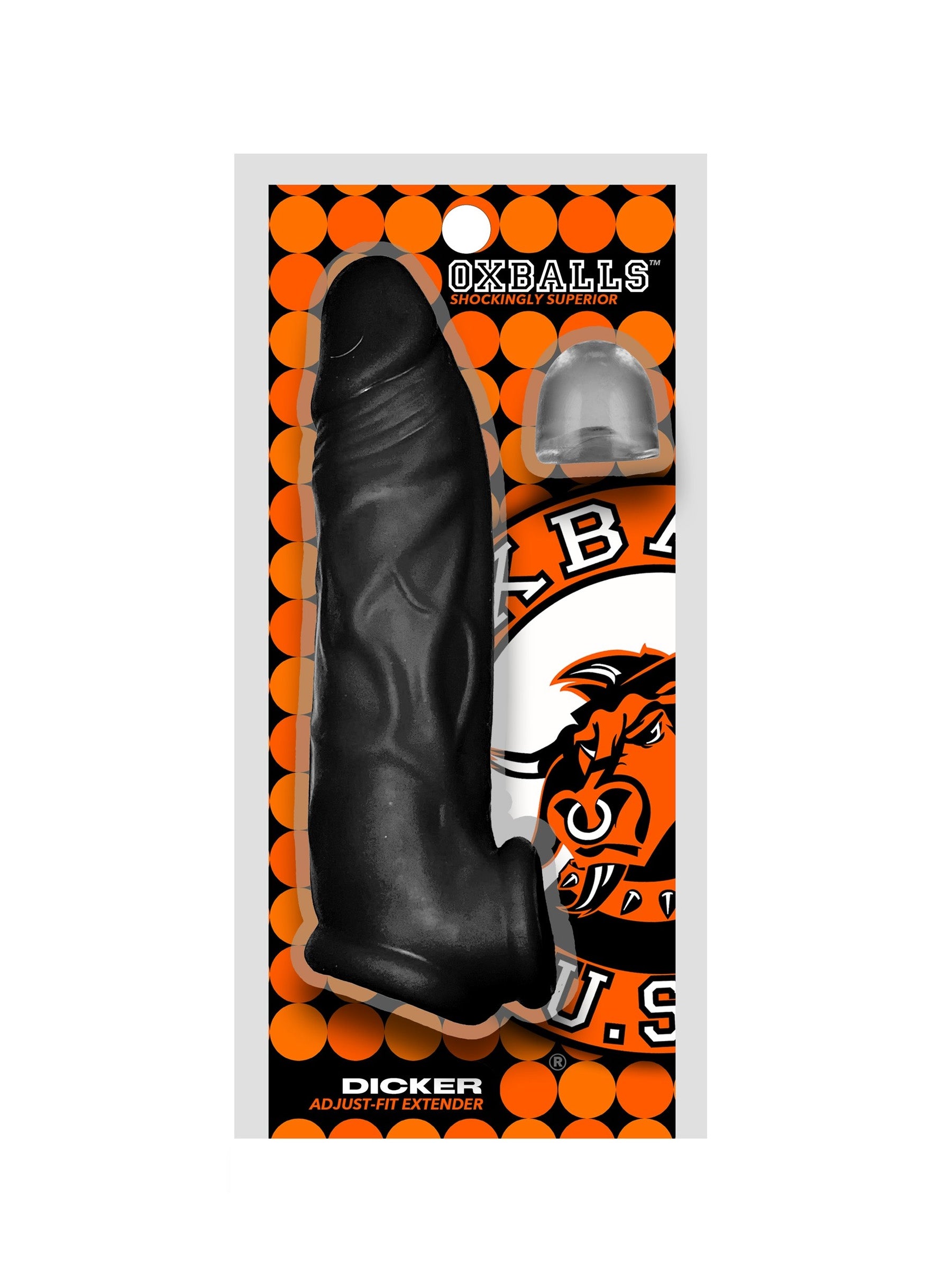 oxballs dicker ultra slim ice black