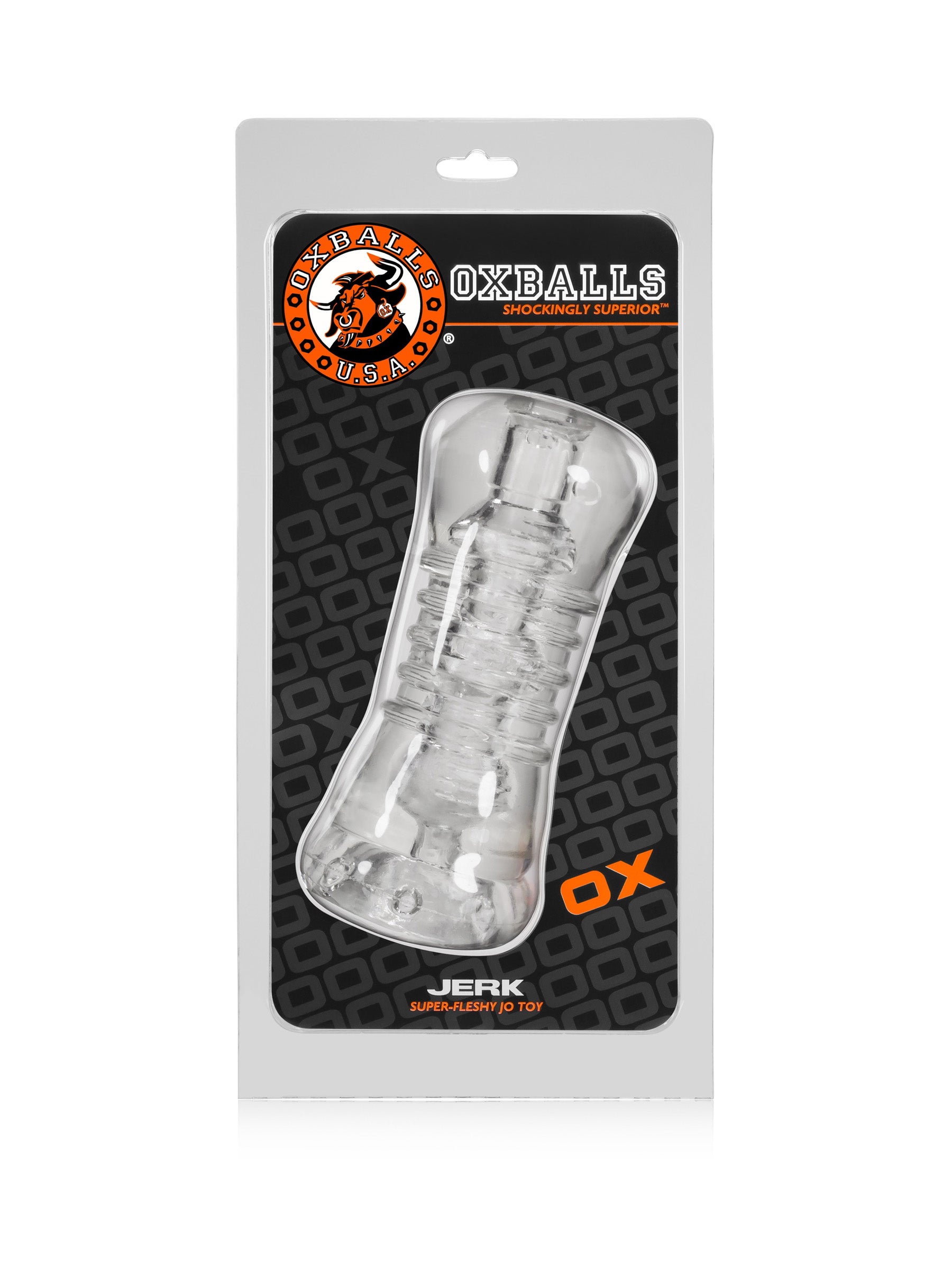 oxballs jerk masturbator clear