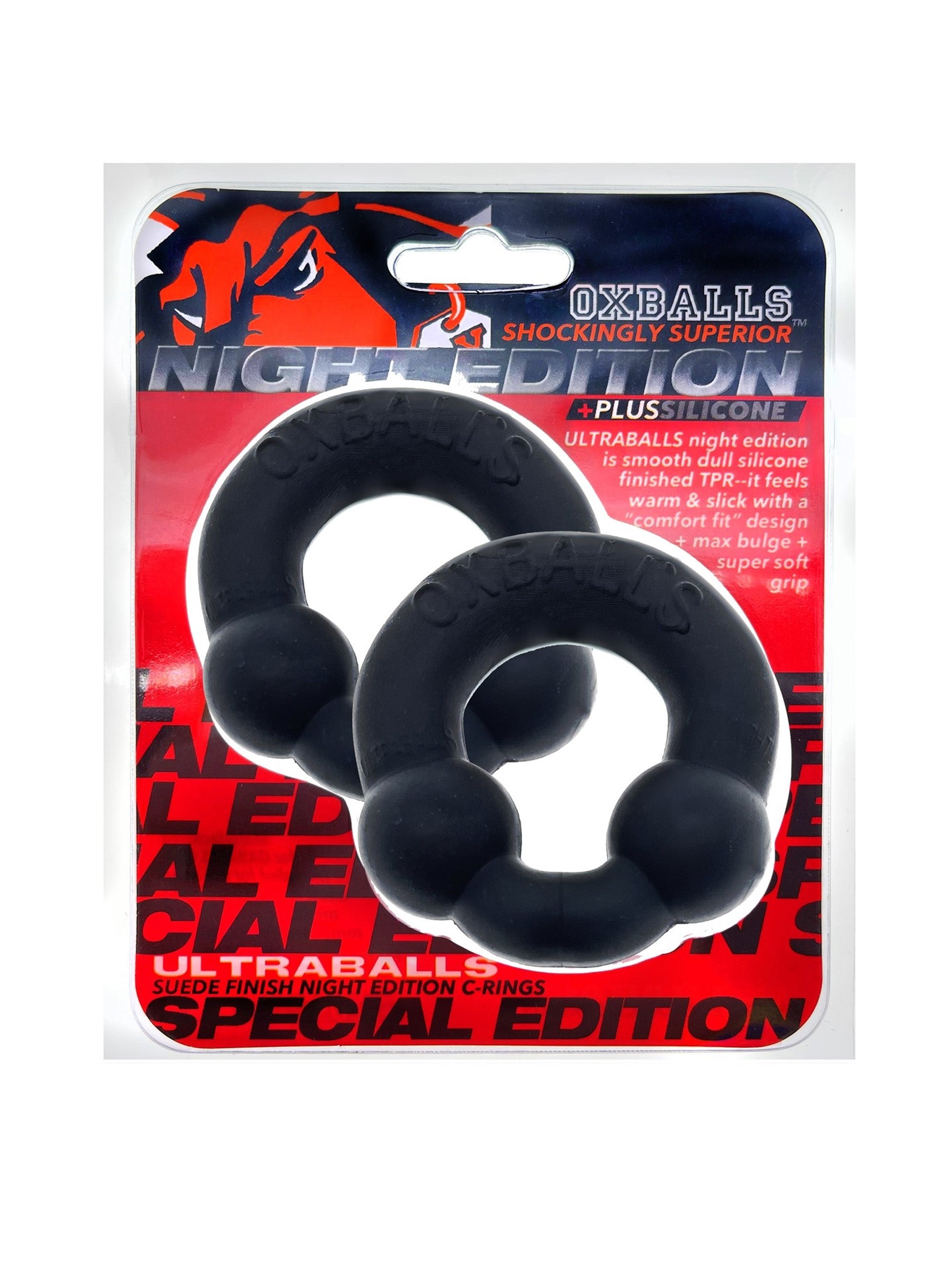oxballs ultraballs c-ring night 2 pack