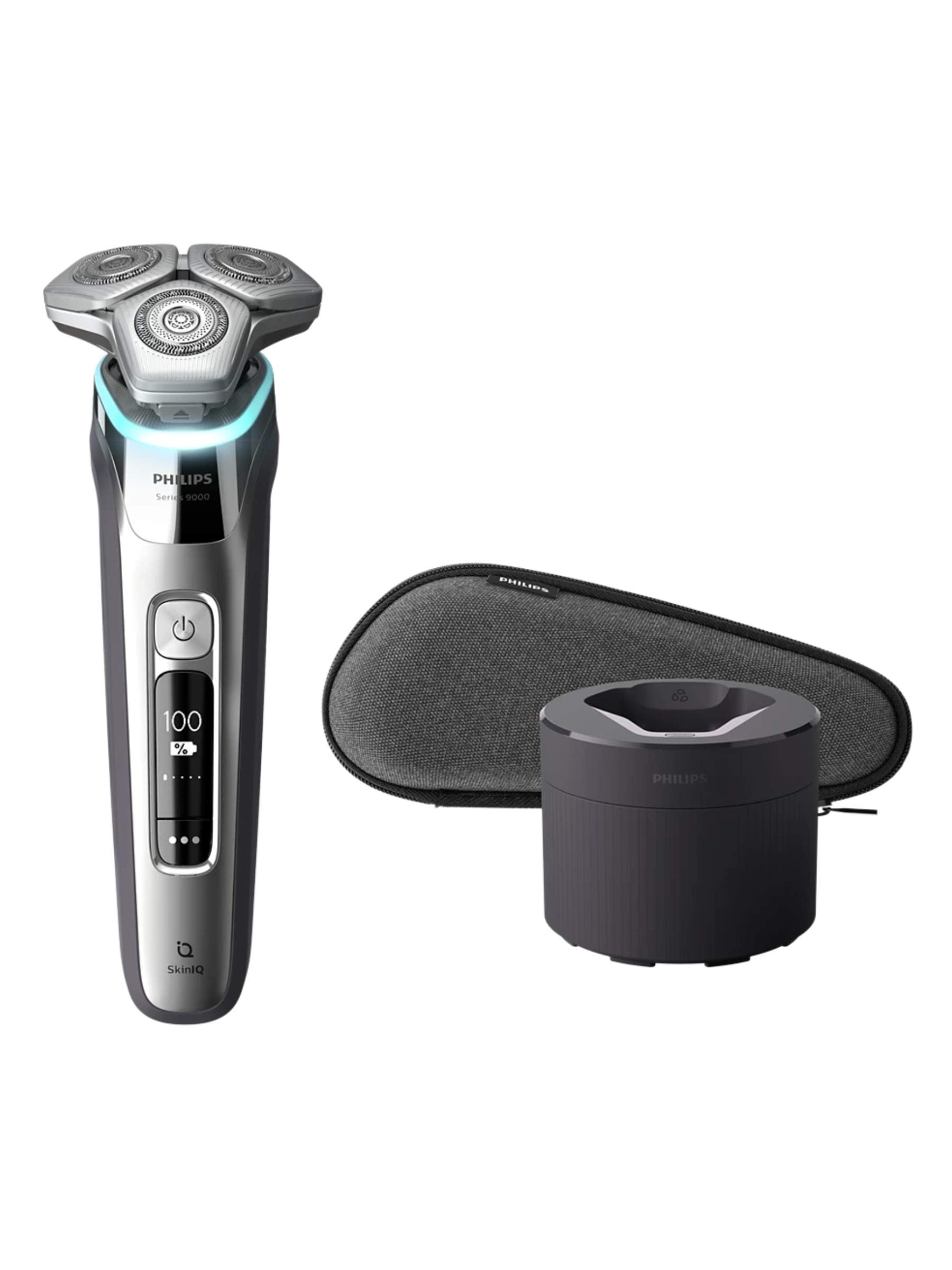 Philips 9000 Series Wet and Dry Electric Shaver With SkinIQ - S9985/50