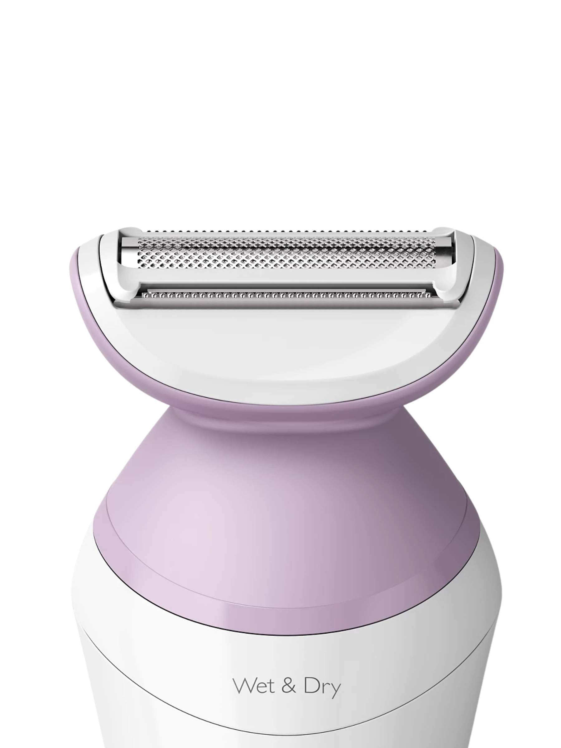 Philips Lady Shaver Series 6000 - Cordless Wet & Dry Electric Shaver - BRL136/00
