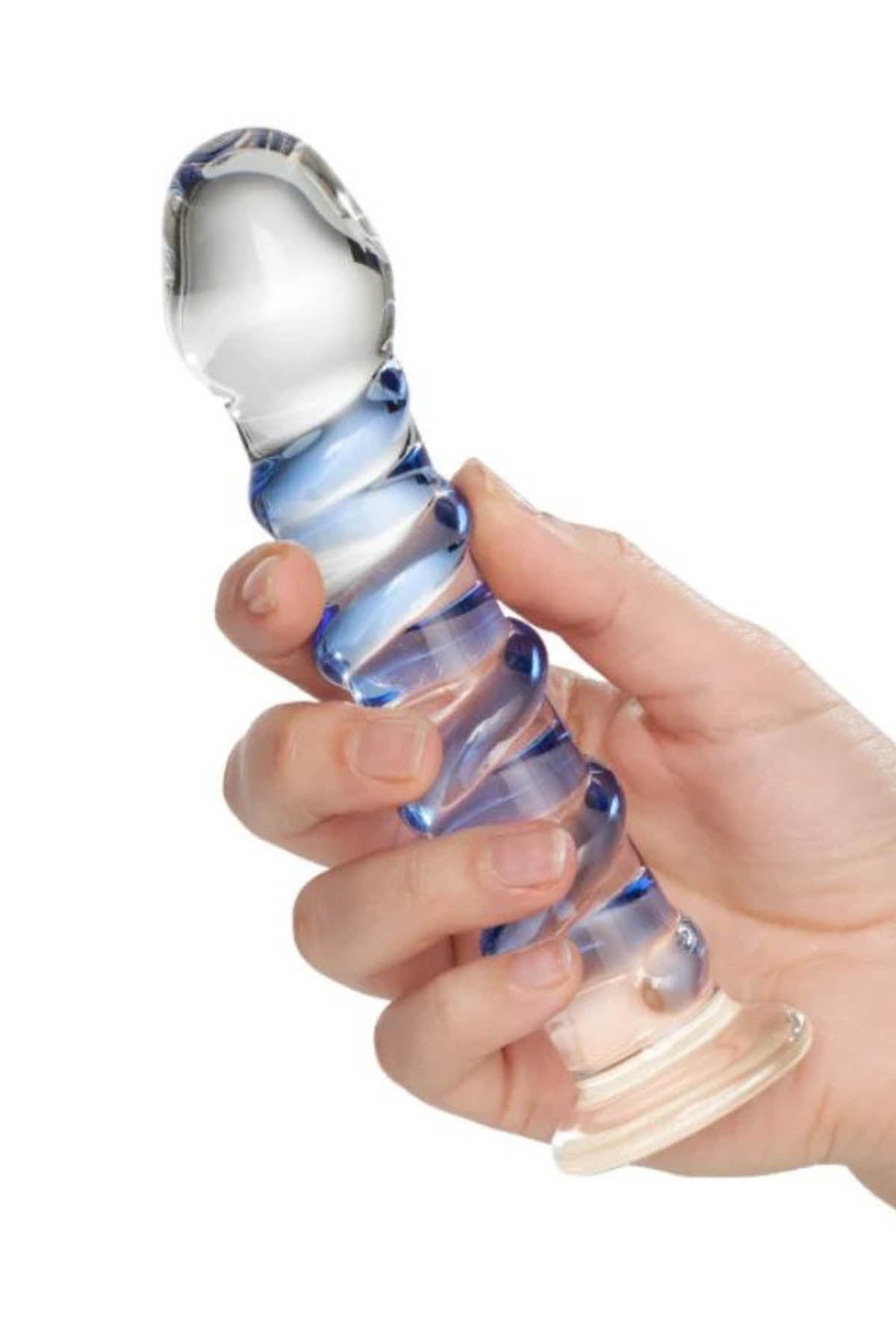 Pipedream Wizard Glass Dildo - Blue