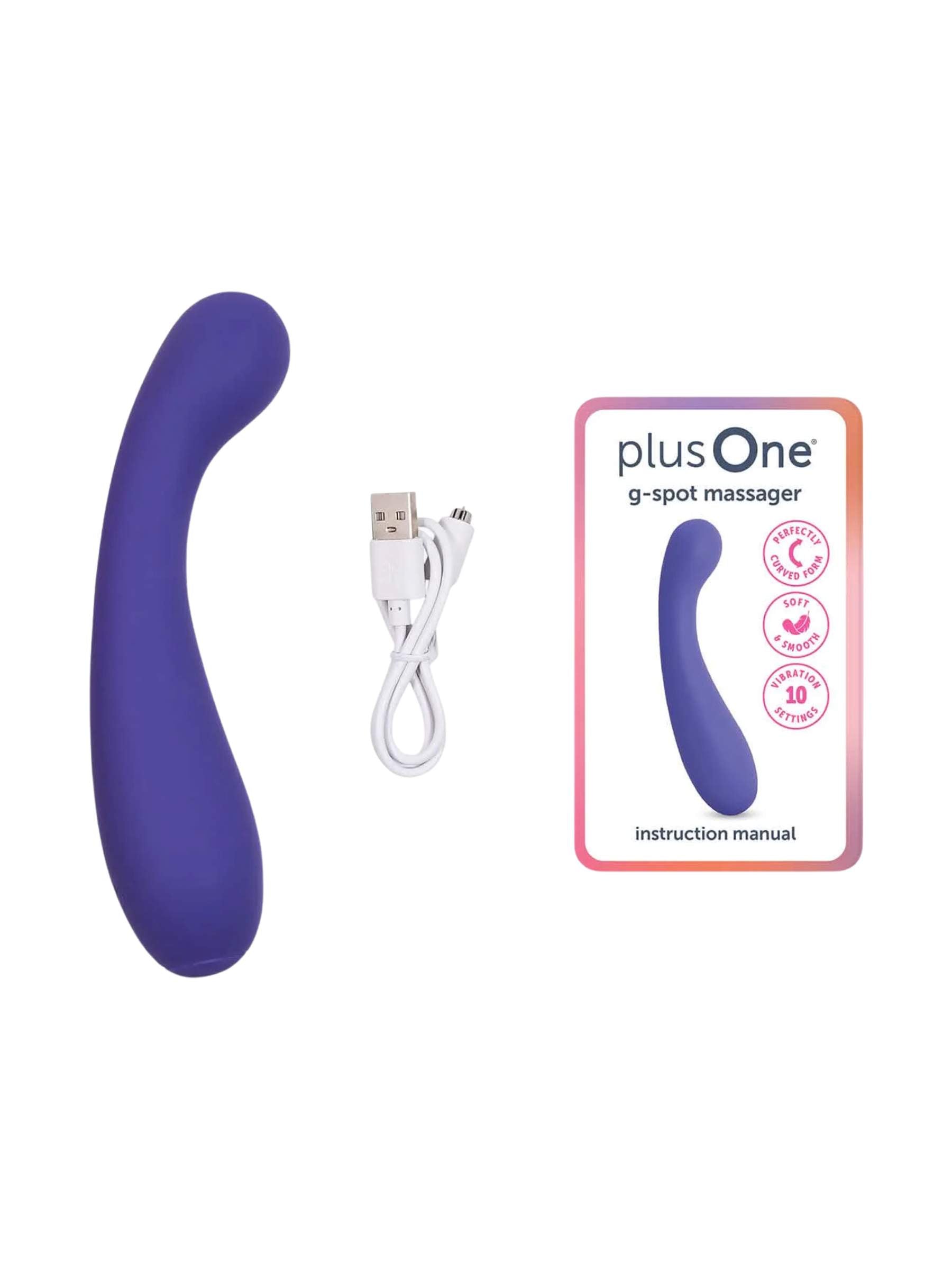 Plus One G-Spot Massager - Purple