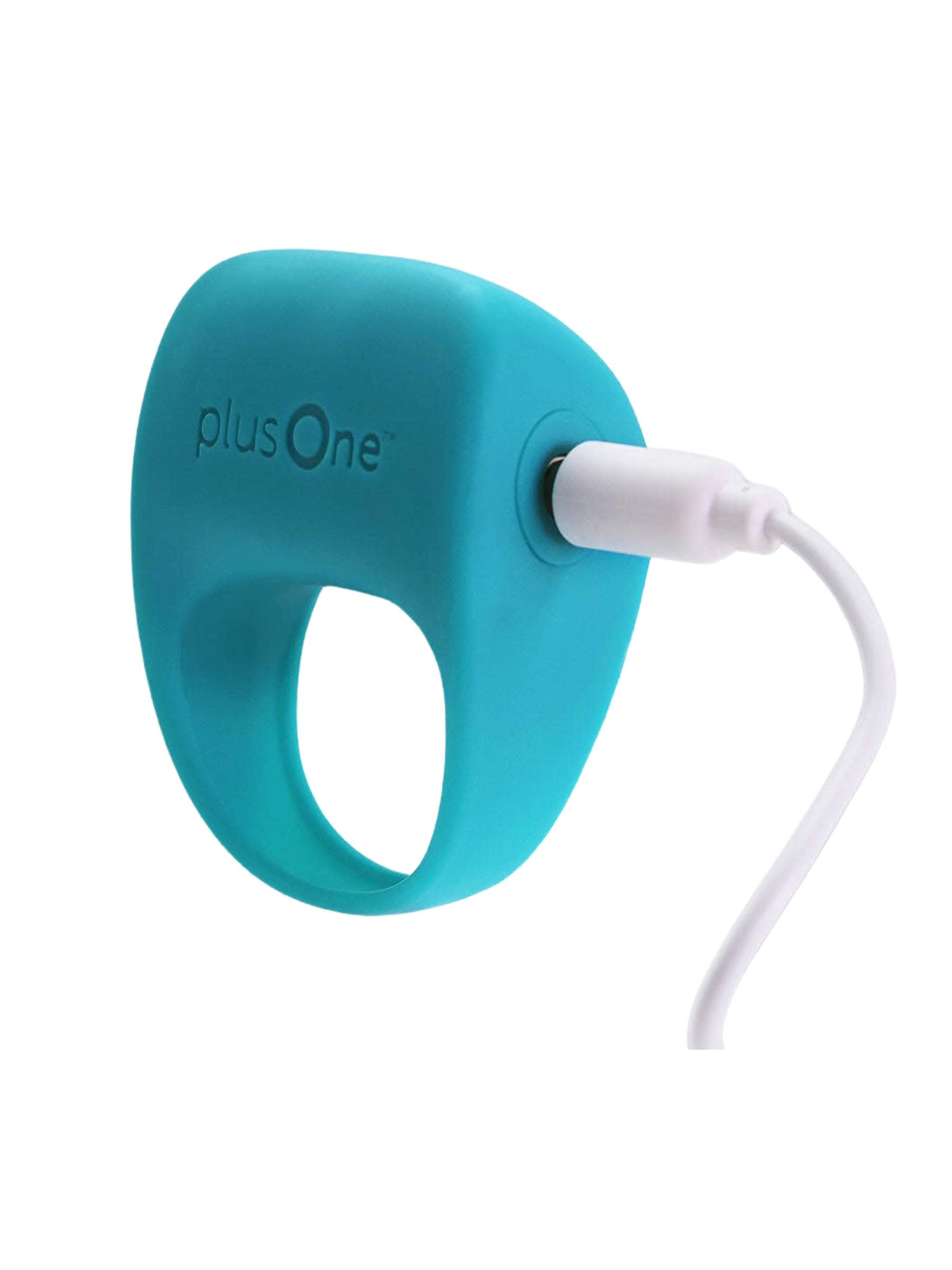 plusOne Vibrating Cock Ring - Teal