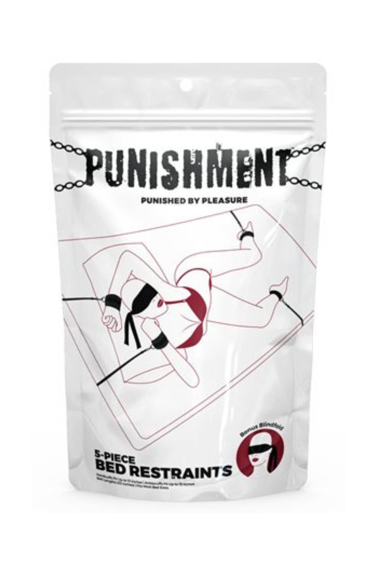 Punishment 5-Piece Bed Restraint Kit