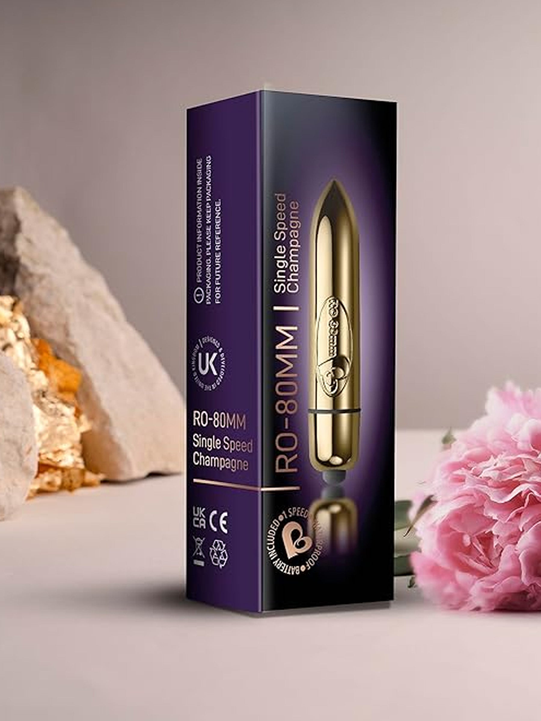 rocks off RO 80 champagne bullet vibrator