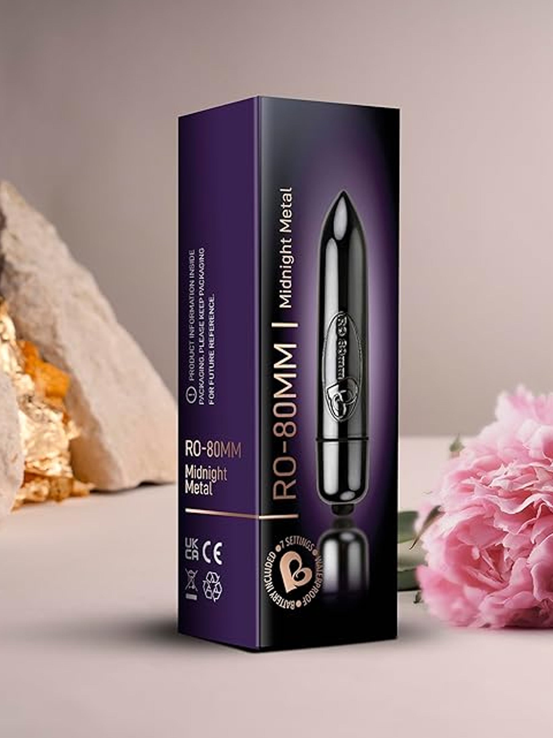 rocks off RO 80 midnight metal bullet vibrator