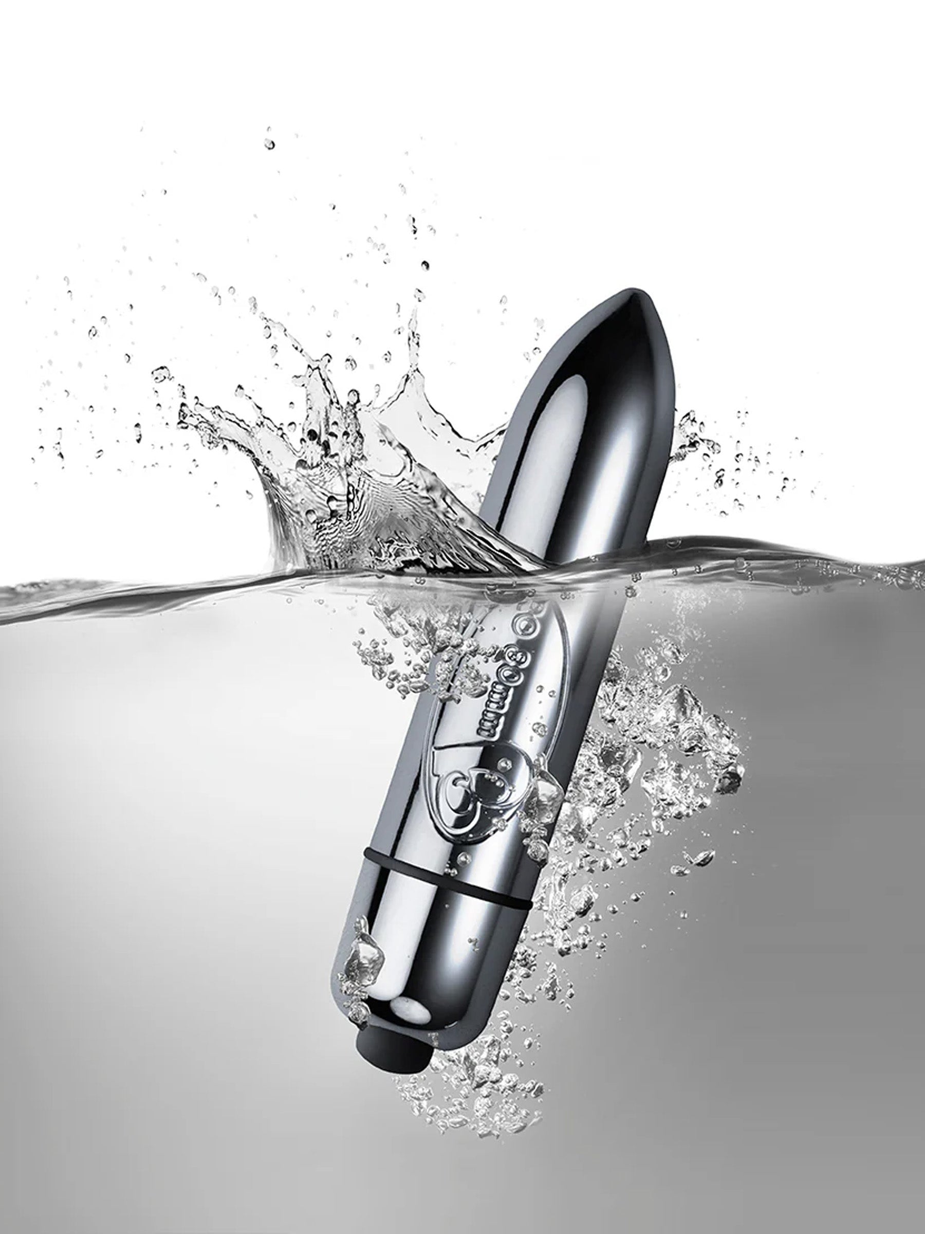 Rocks Off RO 80mm Silver Bullet Vibrator