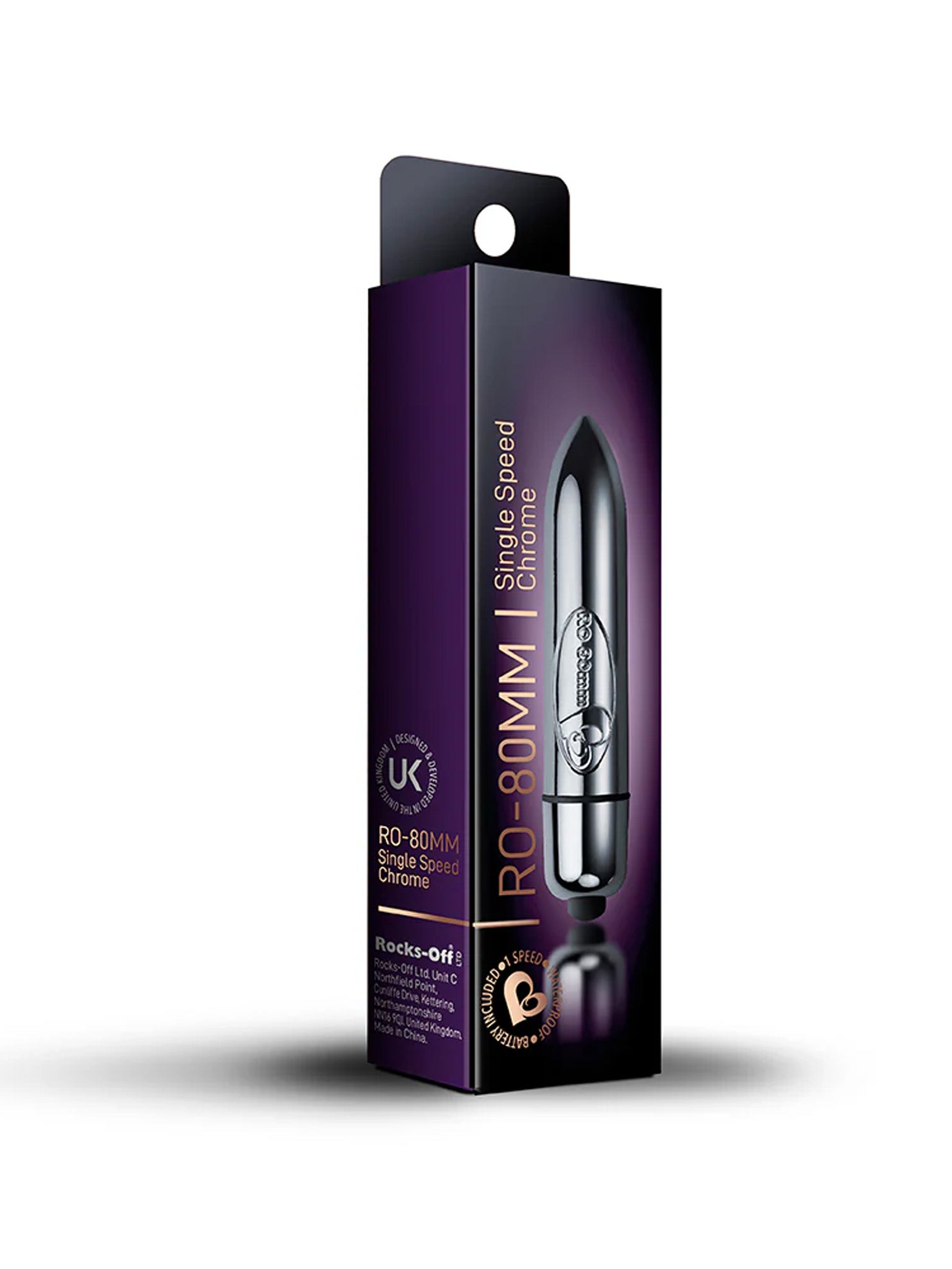 Rocks Off RO 80mm Silver Bullet Vibrator